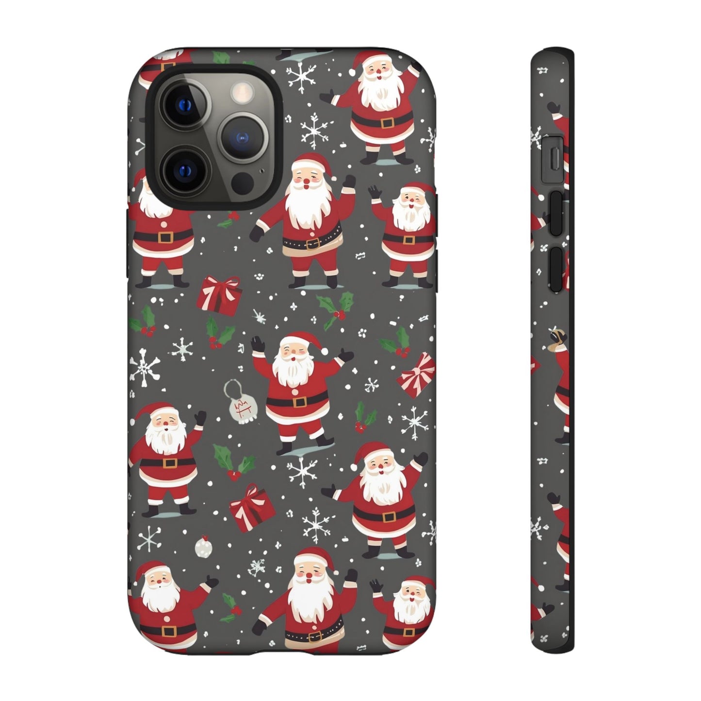 Christmas Phone Case, Festive Santa Phone Case for Iphone 17, 16, 15, 14, 13, 12, 11 & Samsung