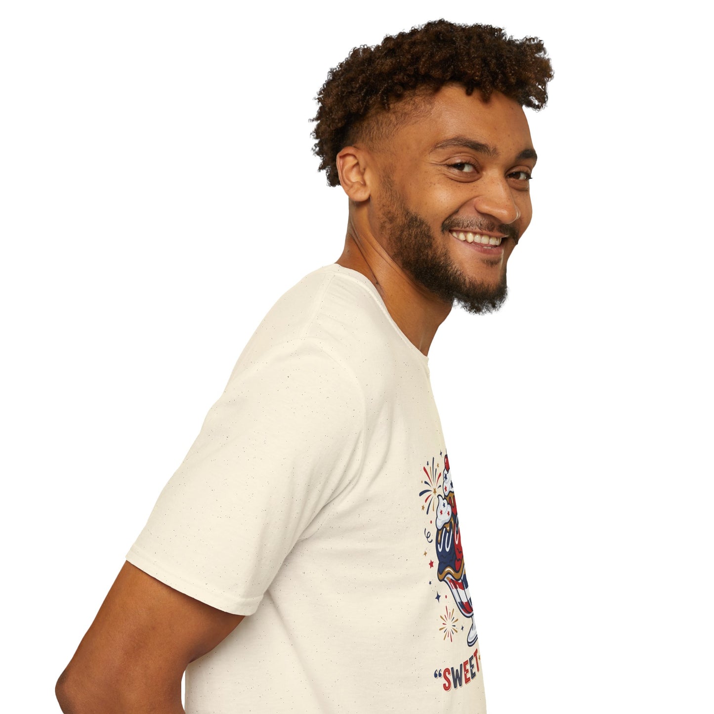 Sweet Liberty Ice Cream T-Shirt — Patriotic 4th of July Sundae Tee