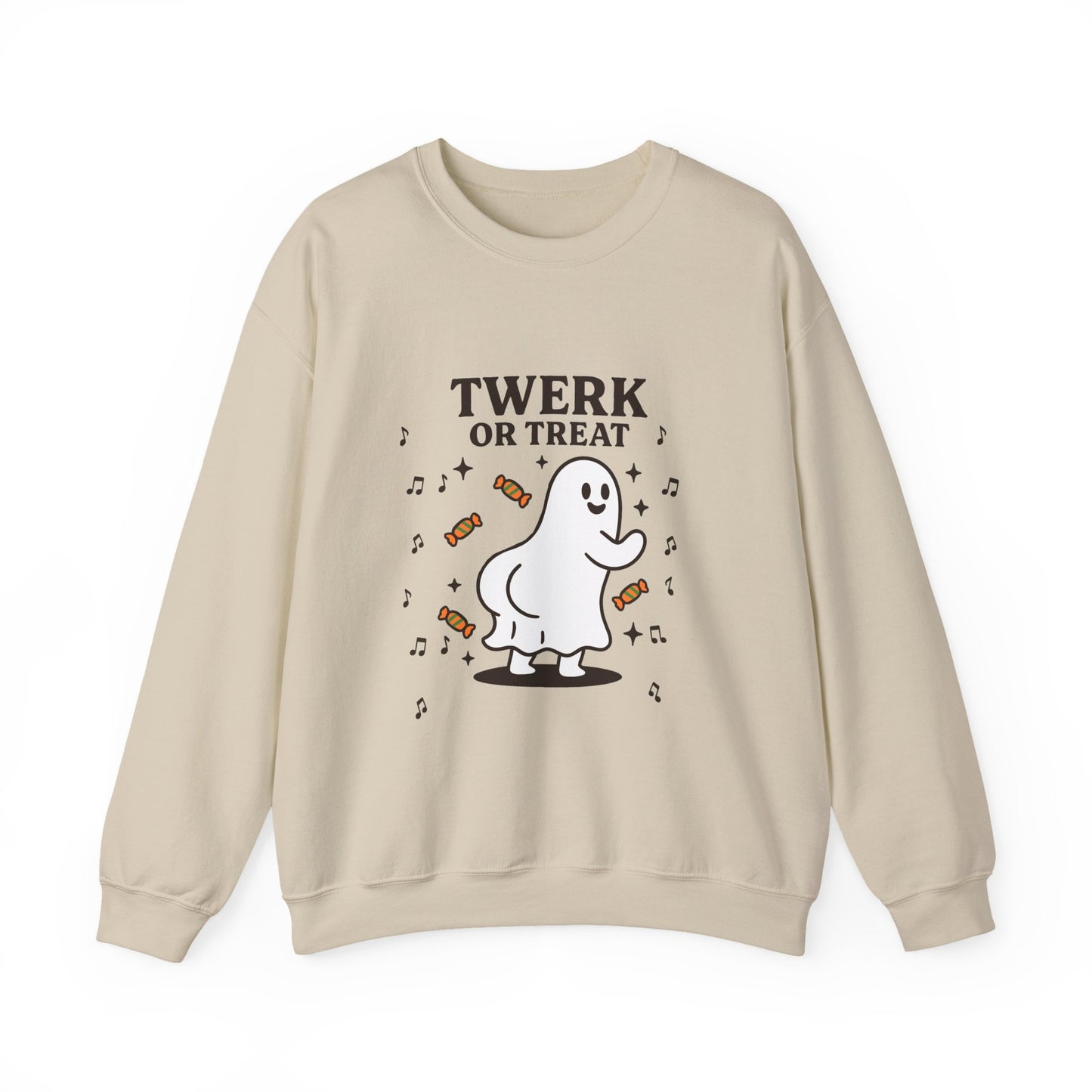 Halloween Twerk Sweatshirt, Unisex Sweatshirt, Funny Ghost Crewneck, Spooky Season Apparel, Halloween Gift, Fall Fashion