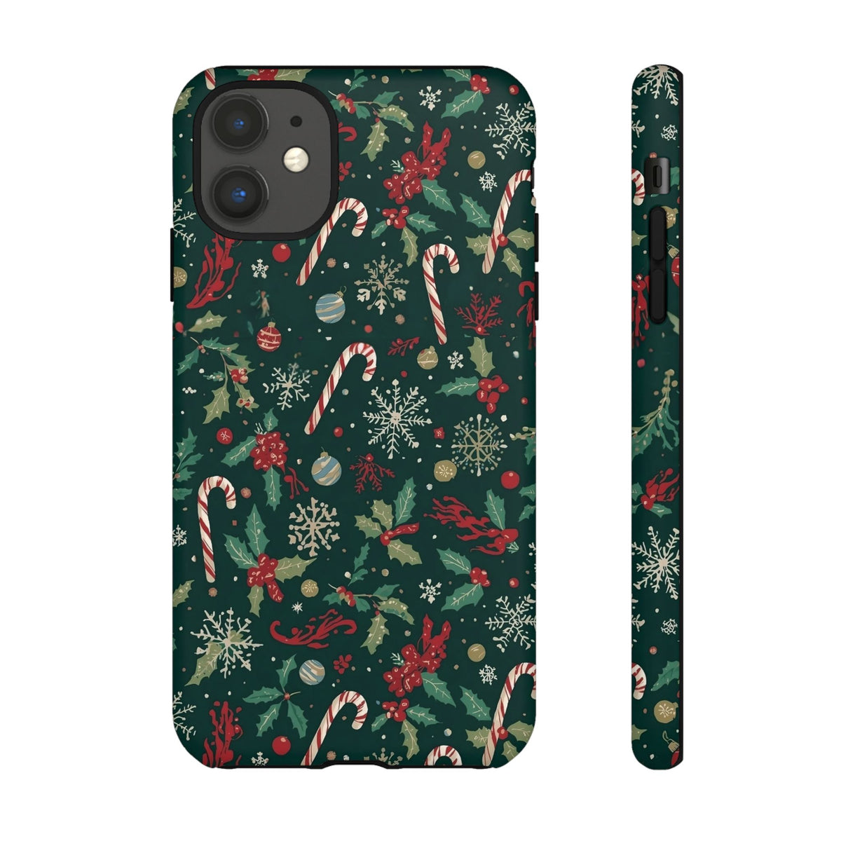 Christmas Phone Case, Festive Phone Case with Holiday Patterns for Iphone & Samsung