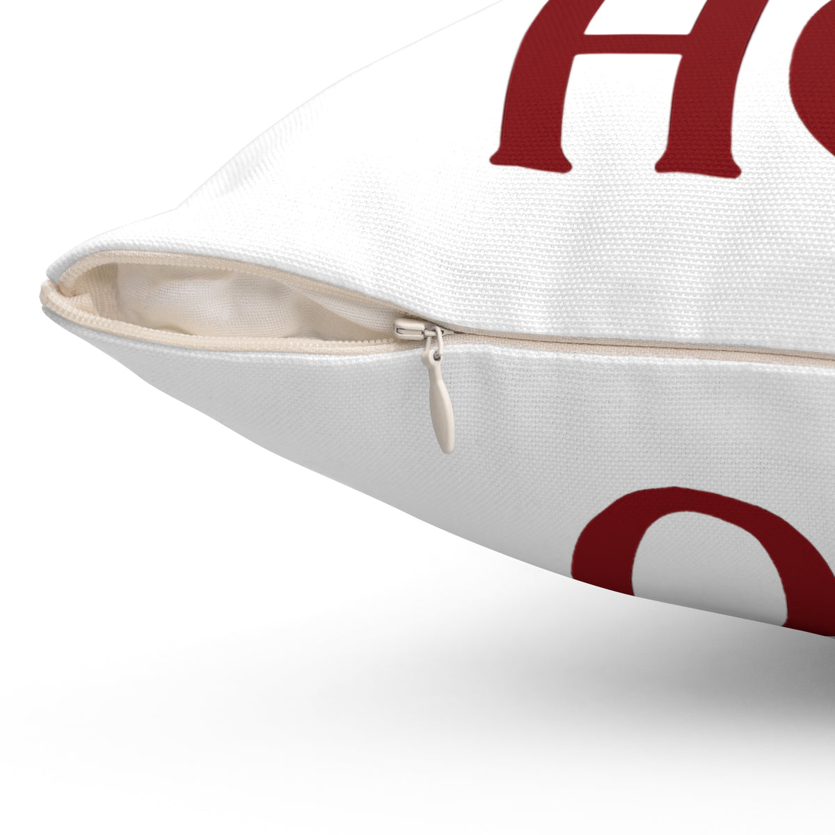 Ho Ho Ho Christmas Pillow — Festive Holiday Throw Pillow