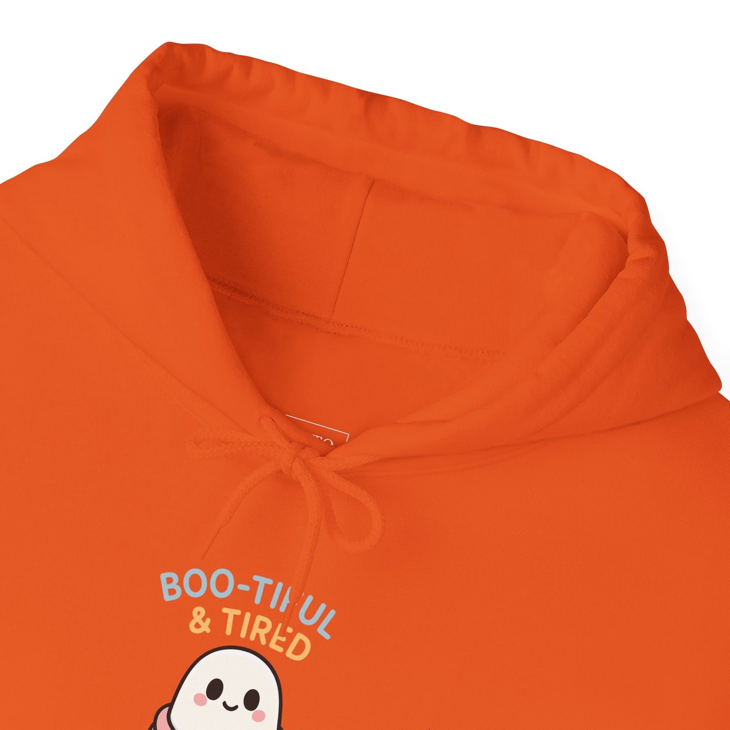 Boo-tiful Ghost Halloween Hoodie, Cute-Cozy Fall Vibes