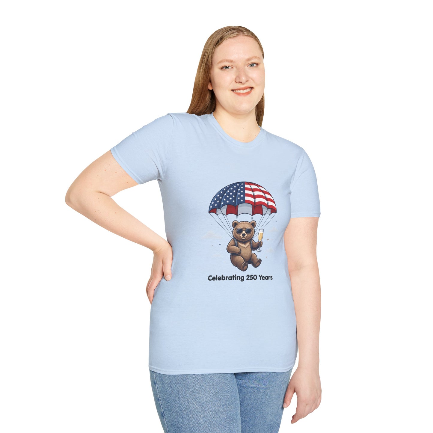Patriotic Bear 'Celebrating 250 Years' T-Shirt