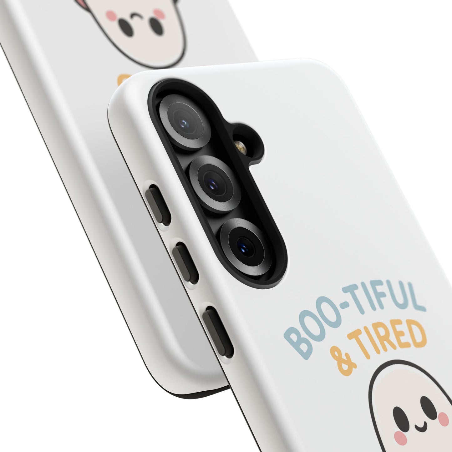 Boo-tiful & Tired Phone Case, Halloween-Themed Design