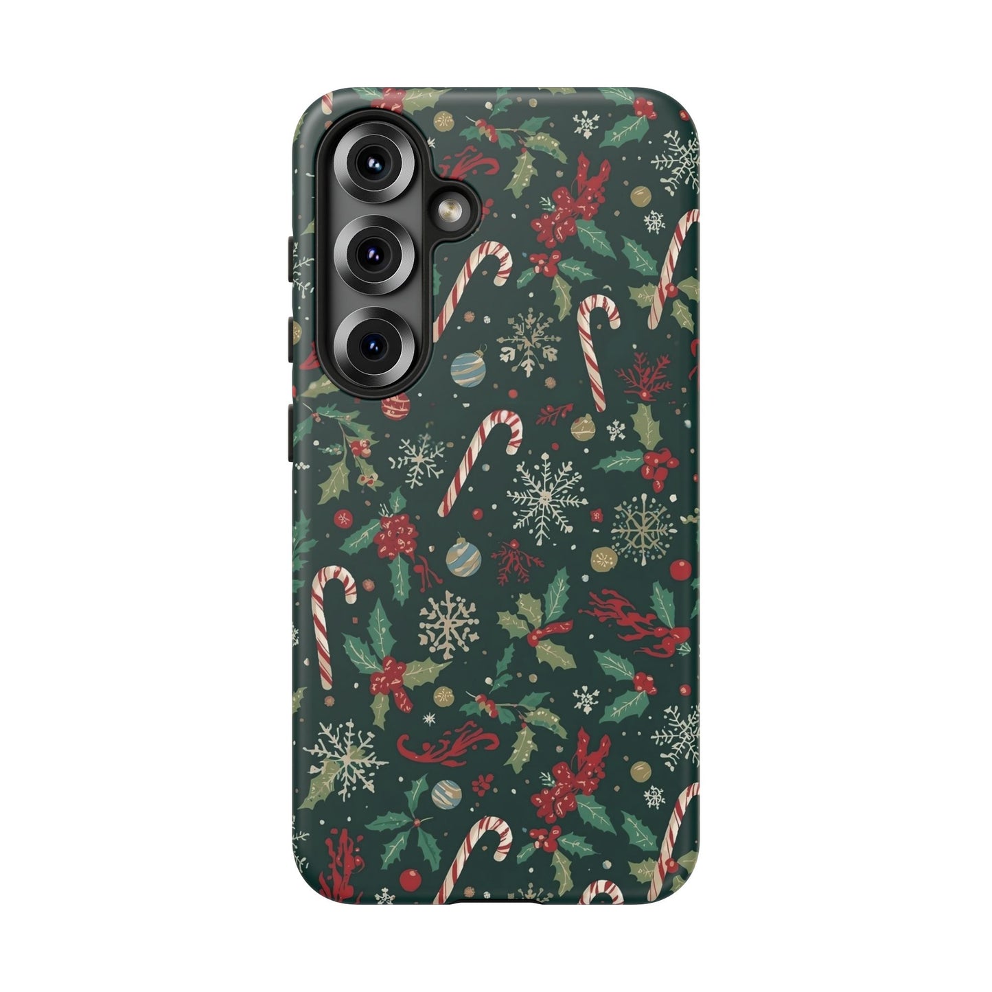 Christmas Phone Case, Festive Phone Case with Holiday Patterns for Iphone 17, 16, 15, 14, 13, 12, 11 & Samsung