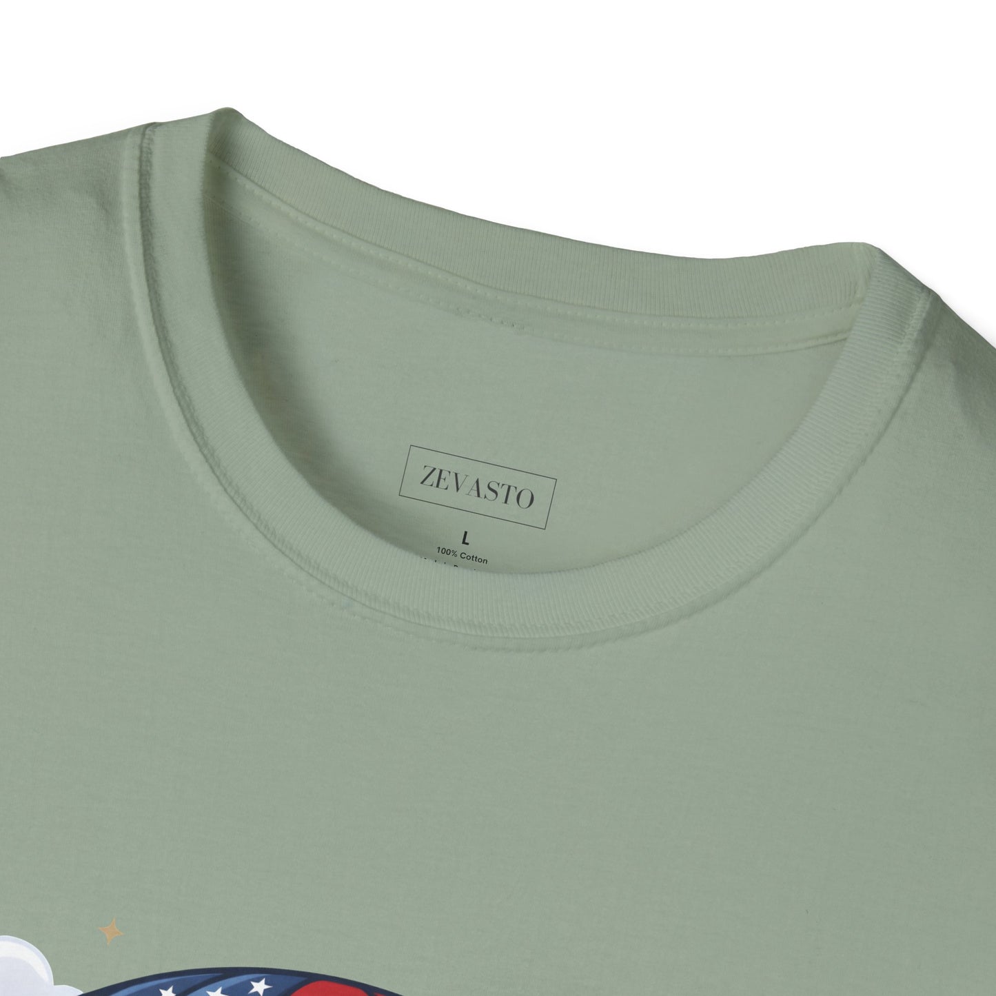 Patriotic French Bulldog T-Shirt — "Celebrating 250 Years" Parachute Design