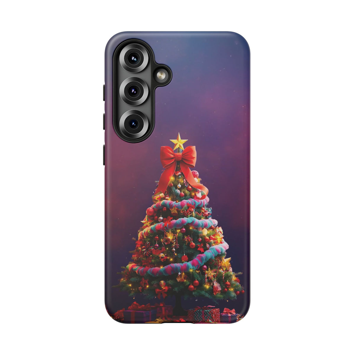Christmas Tree Phone Case - Festive Holiday Accessory For Iphone & Samsung