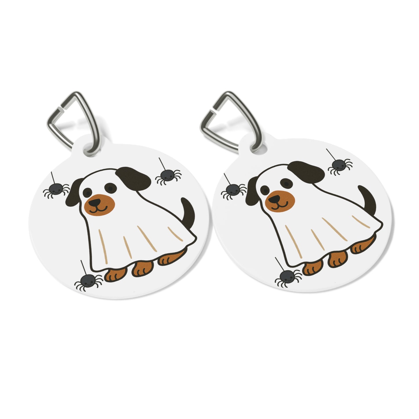 Cute Halloween Pet Tag, Funny Dog ID Tag, Gifts for Pet Lovers
