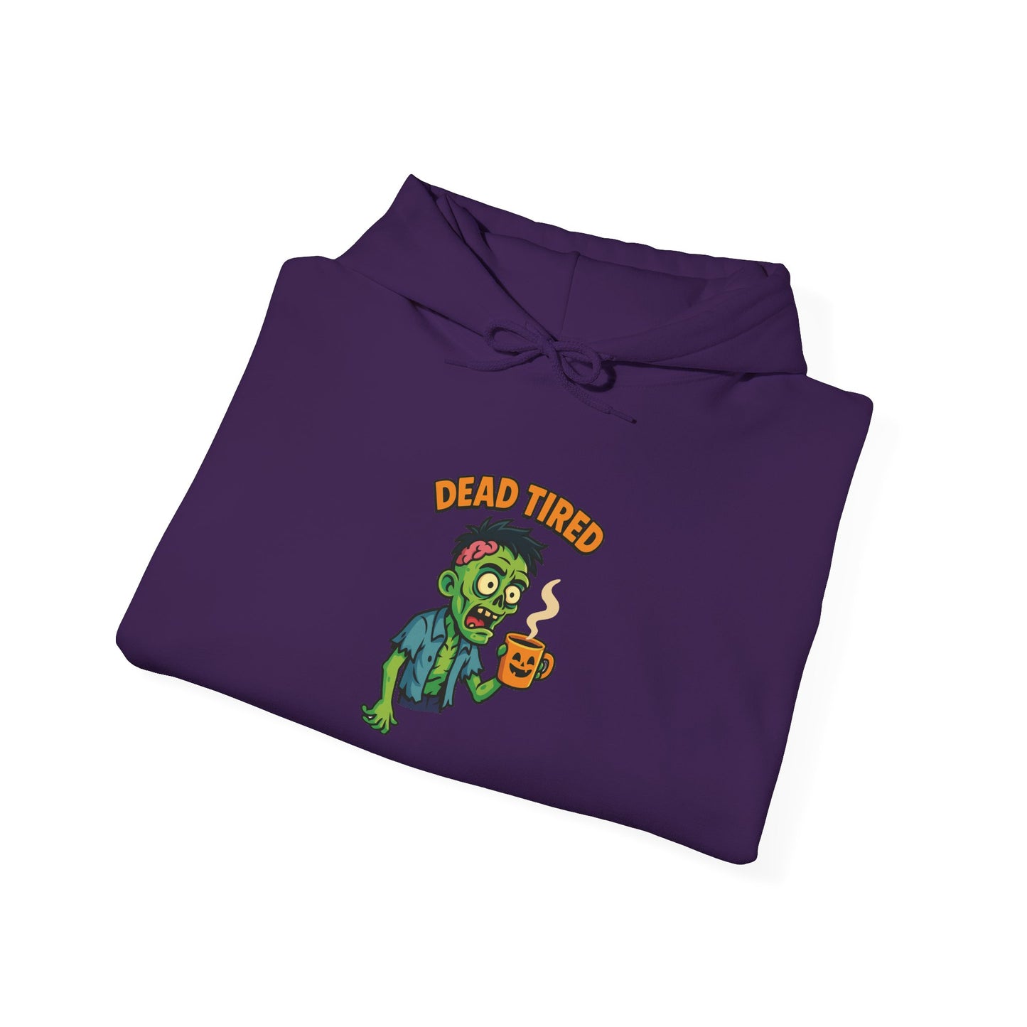 Zombie Themed Unisex Hoodie, Cozy Halloween Sweatshirt, Spooky Season Apparel