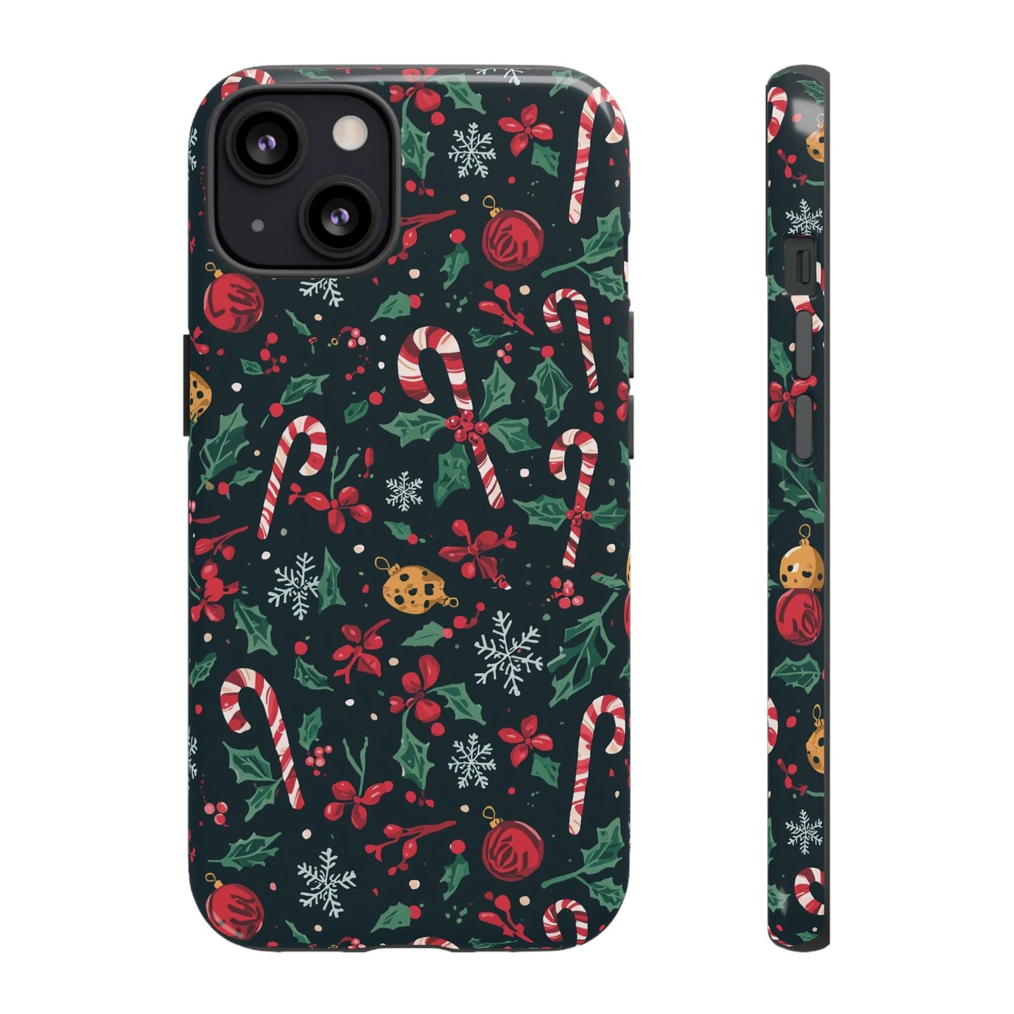 Christmas Themed Phone Case, Festive Phone Case for Iphone 17, 16, 15, 14, 13 & Samsung