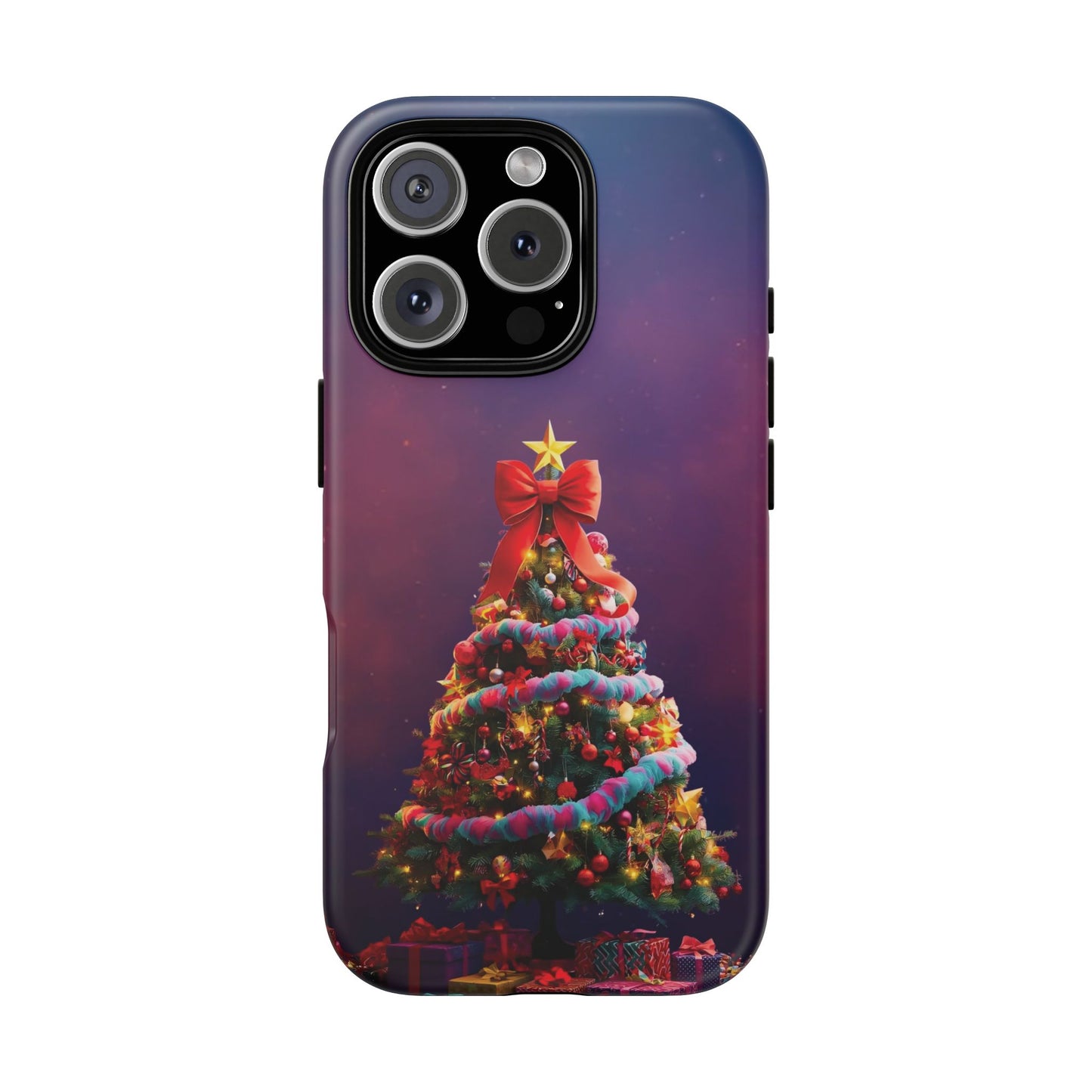 Christmas Tree Phone Case - Festive Holiday Accessory For Iphone 17, 16, 15, 14, 13, 12, 11 & Samsung