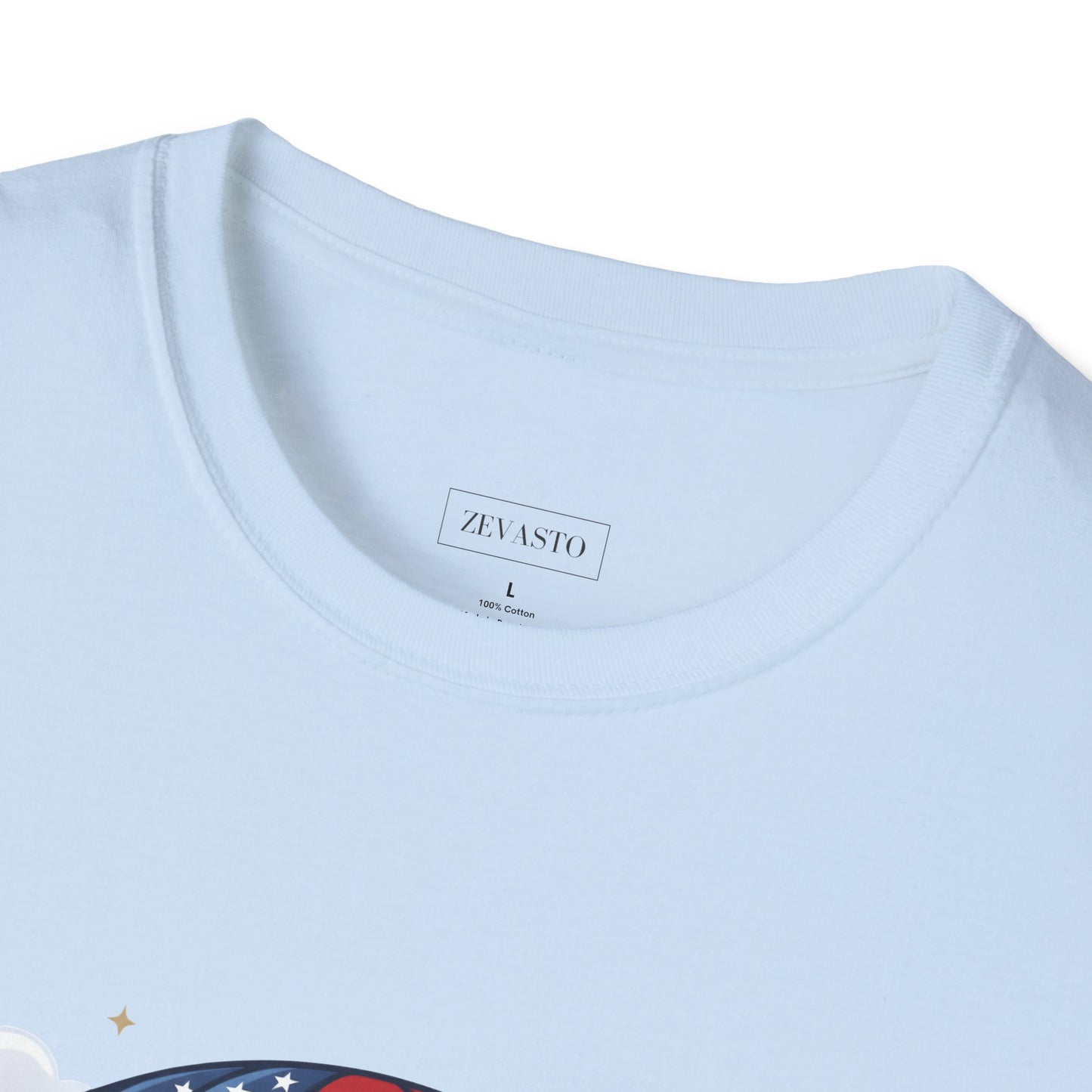Patriotic French Bulldog T-Shirt — "Celebrating 250 Years" Parachute Design