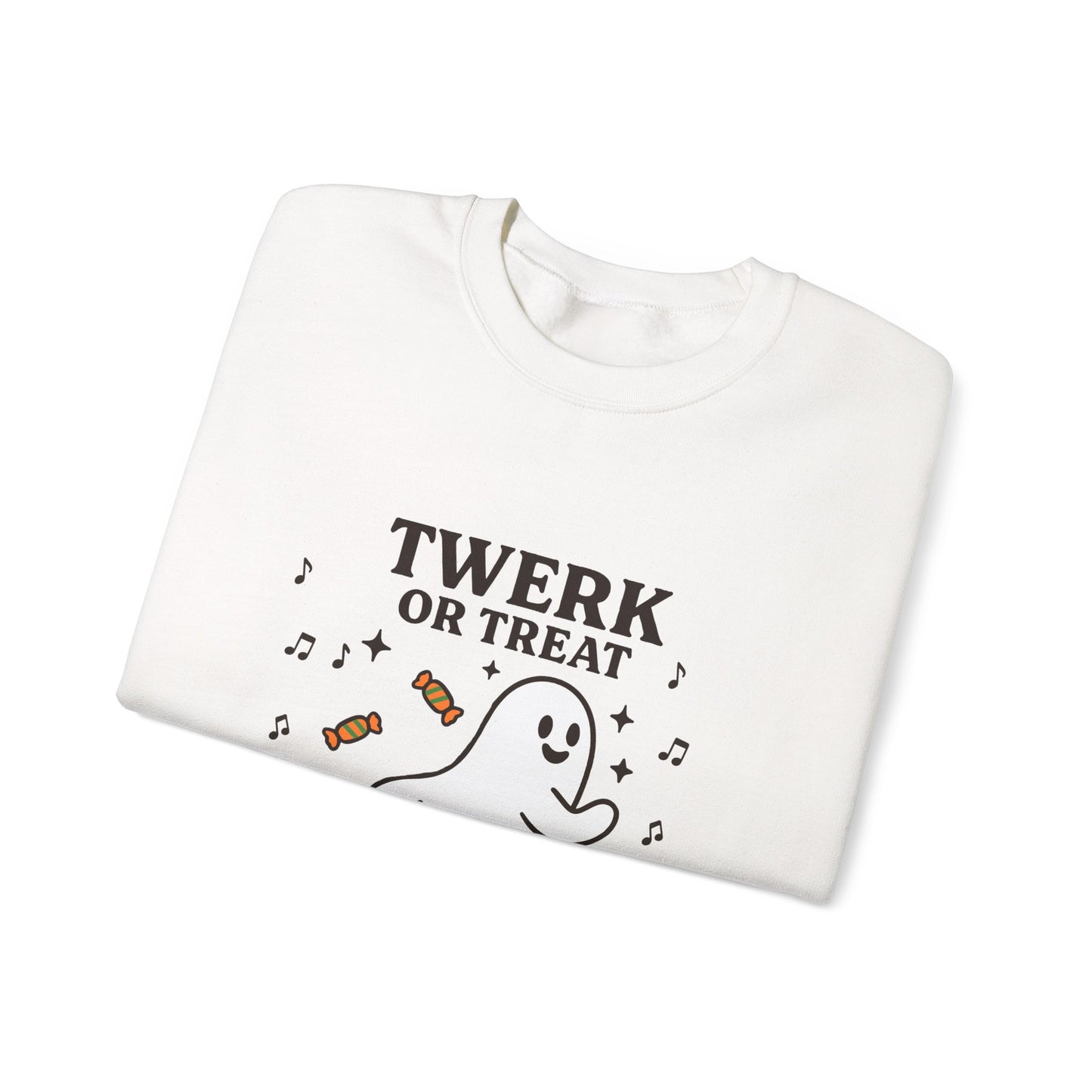 Halloween Twerk Sweatshirt, Unisex Sweatshirt, Funny Ghost Crewneck, Spooky Season Apparel, Halloween Gift, Fall Fashion