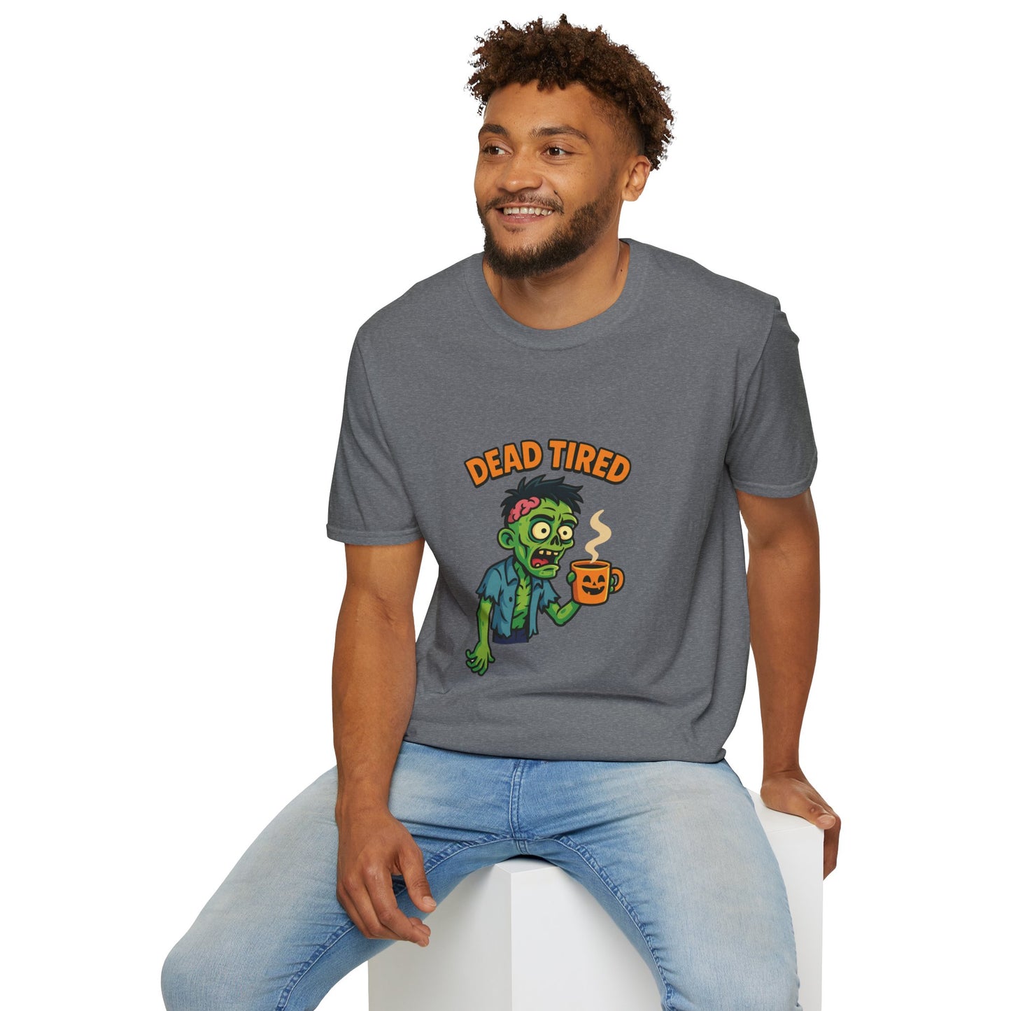 Dead Tired Zombie T-Shirt, Gifts for Halloween