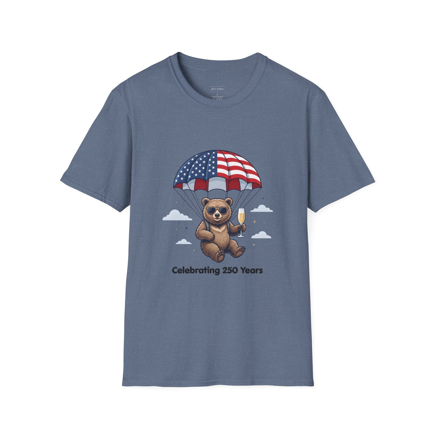 Patriotic Bear 'Celebrating 250 Years' T-Shirt