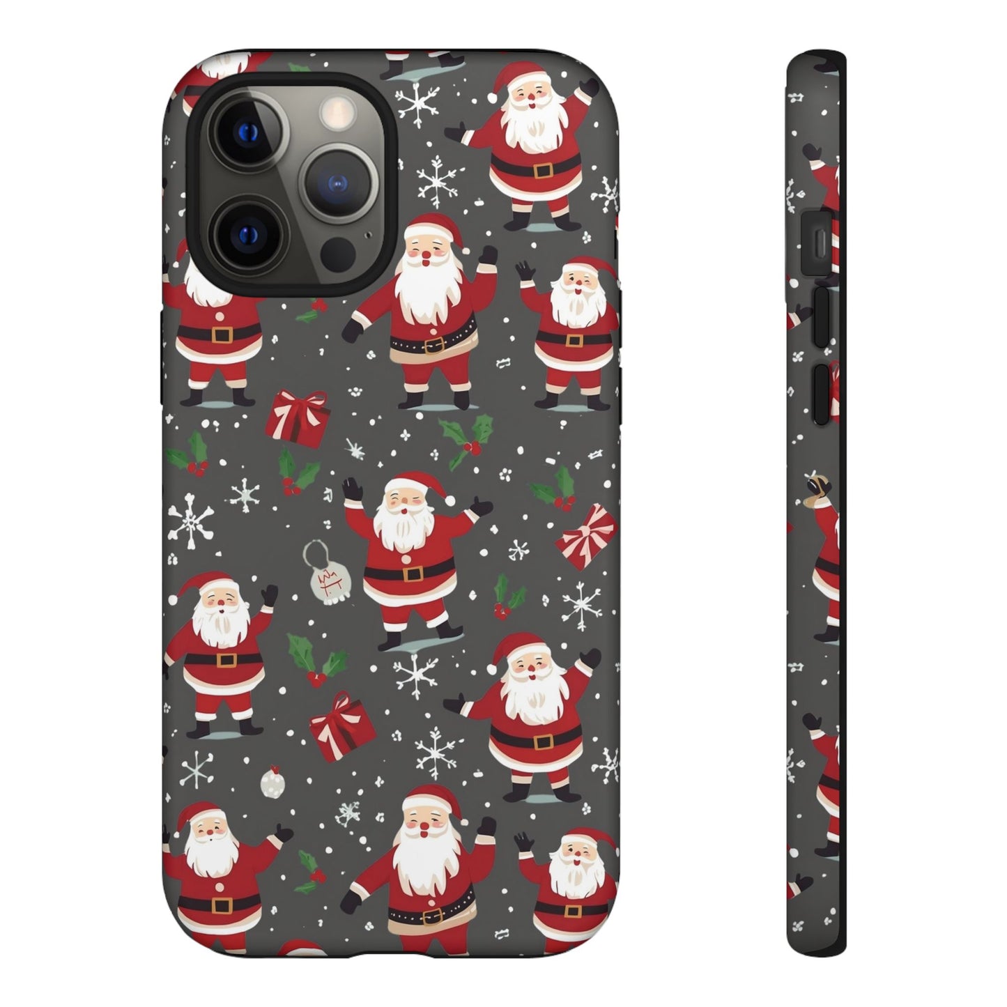 Christmas Phone Case, Festive Santa Phone Case for Iphone 17, 16, 15, 14, 13, 12, 11 & Samsung