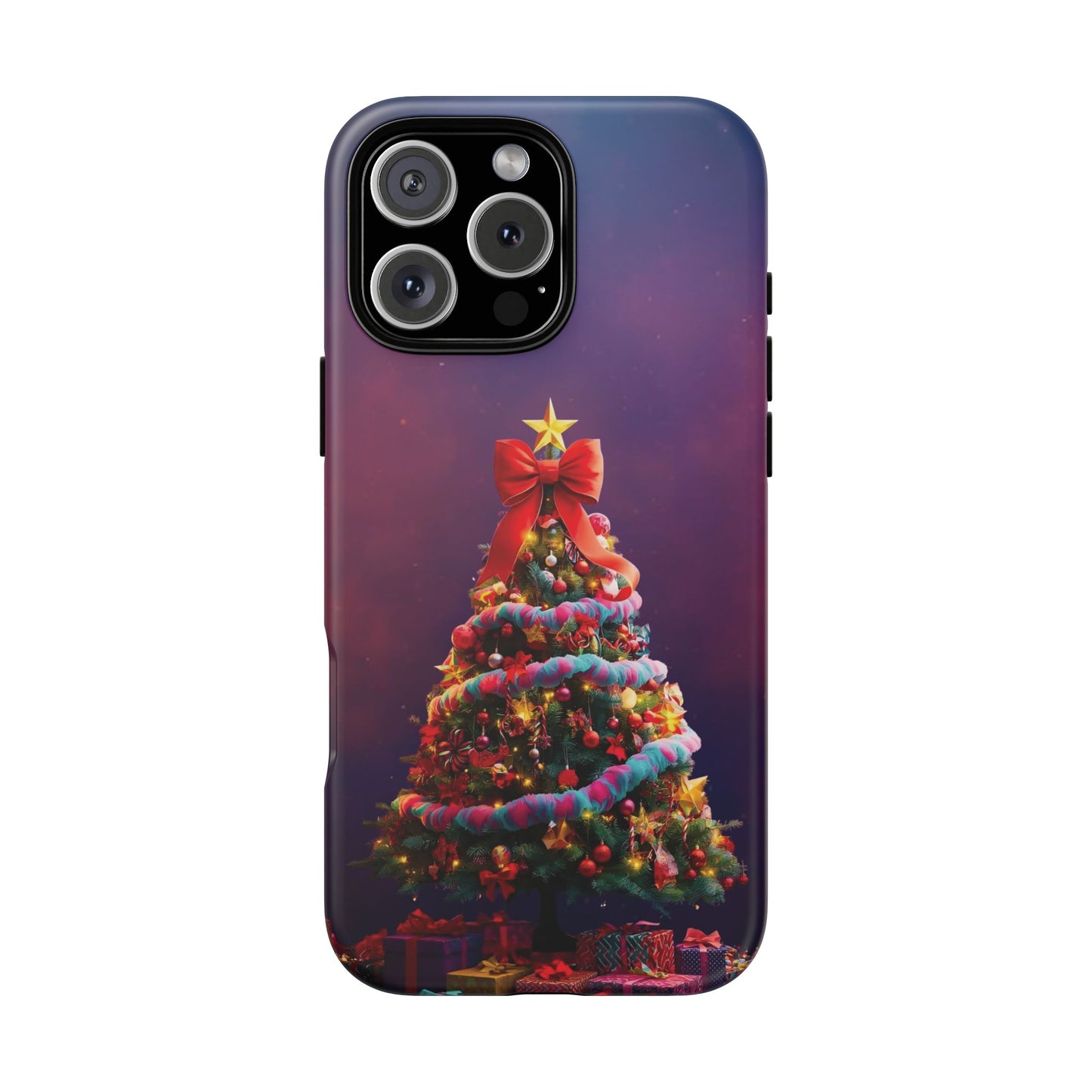 Christmas Tree Phone Case - Festive Holiday Accessory For Iphone 17, 16, 15, 14, 13, 12, 11 & Samsung