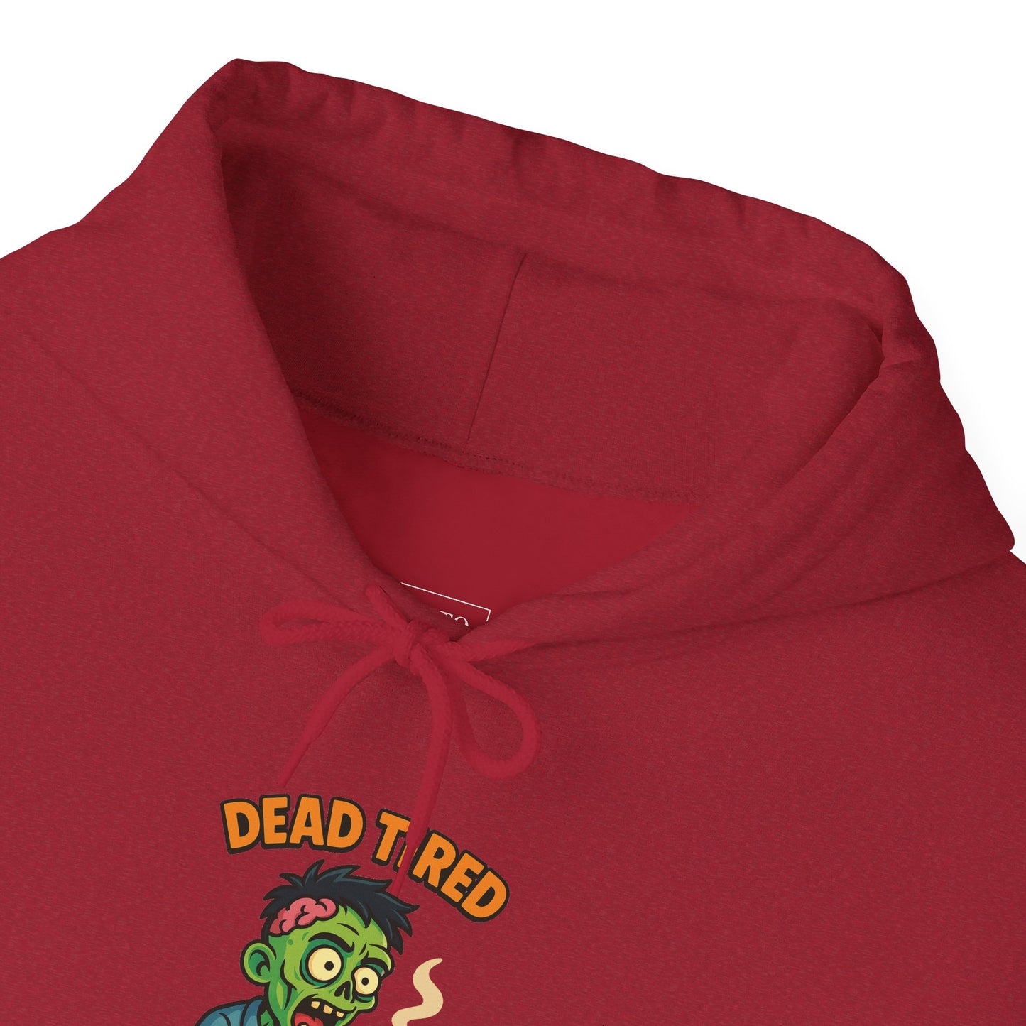 Zombie Themed Unisex Hoodie, Cozy Halloween Sweatshirt, Spooky Season Apparel