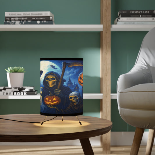 Halloween Tripod Lamp, Creepy Decor for Spooky Season, Party Lighting