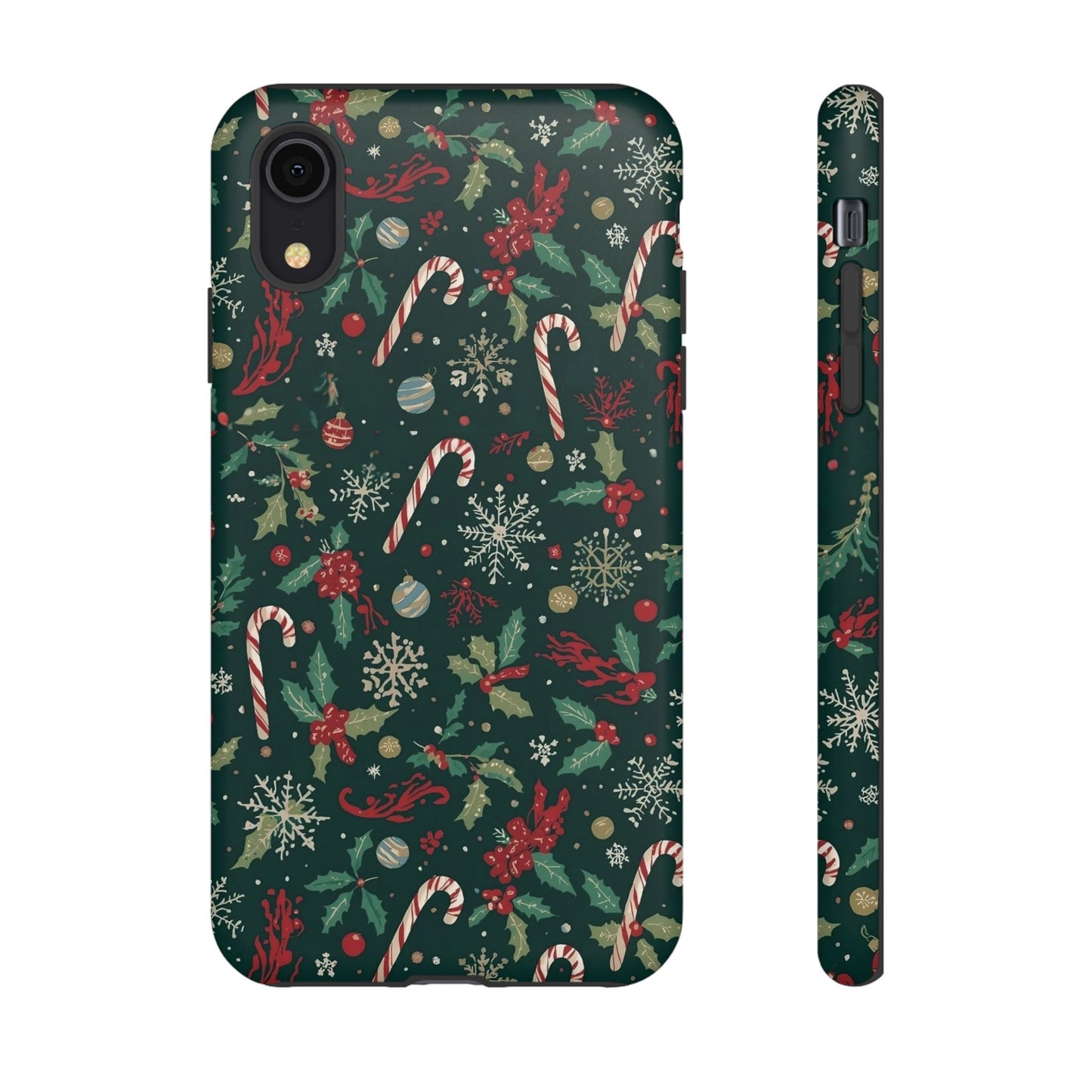 Christmas Phone Case, Festive Phone Case with Holiday Patterns for Iphone 17, 16, 15, 14, 13, 12, 11 & Samsung