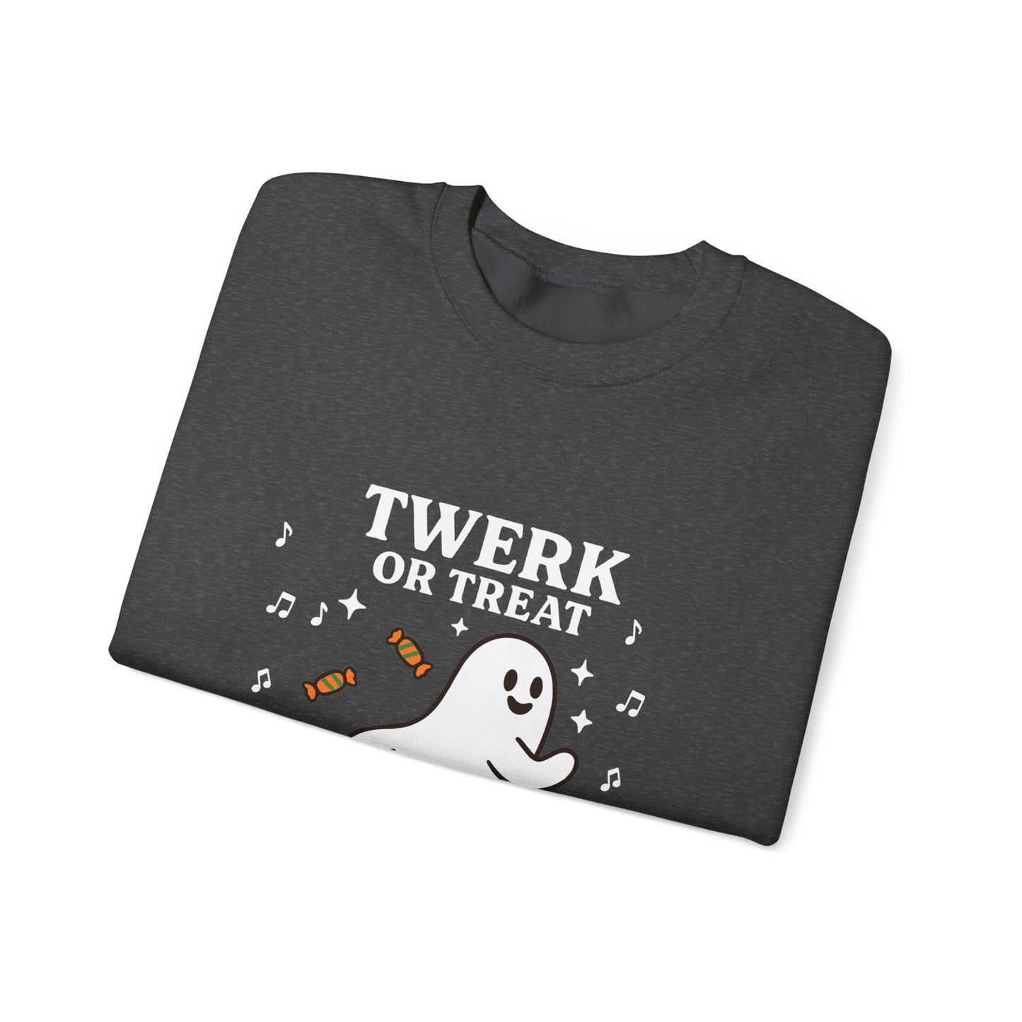 Halloween Twerk Sweatshirt, Unisex Sweatshirt, Funny Ghost Crewneck, Spooky Season Apparel, Halloween Gift, Fall Fashion