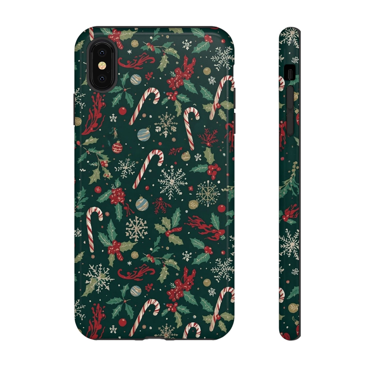 Christmas Phone Case, Festive Phone Case with Holiday Patterns for Iphone 17, 16, 15, 14, 13, 12, 11 & Samsung