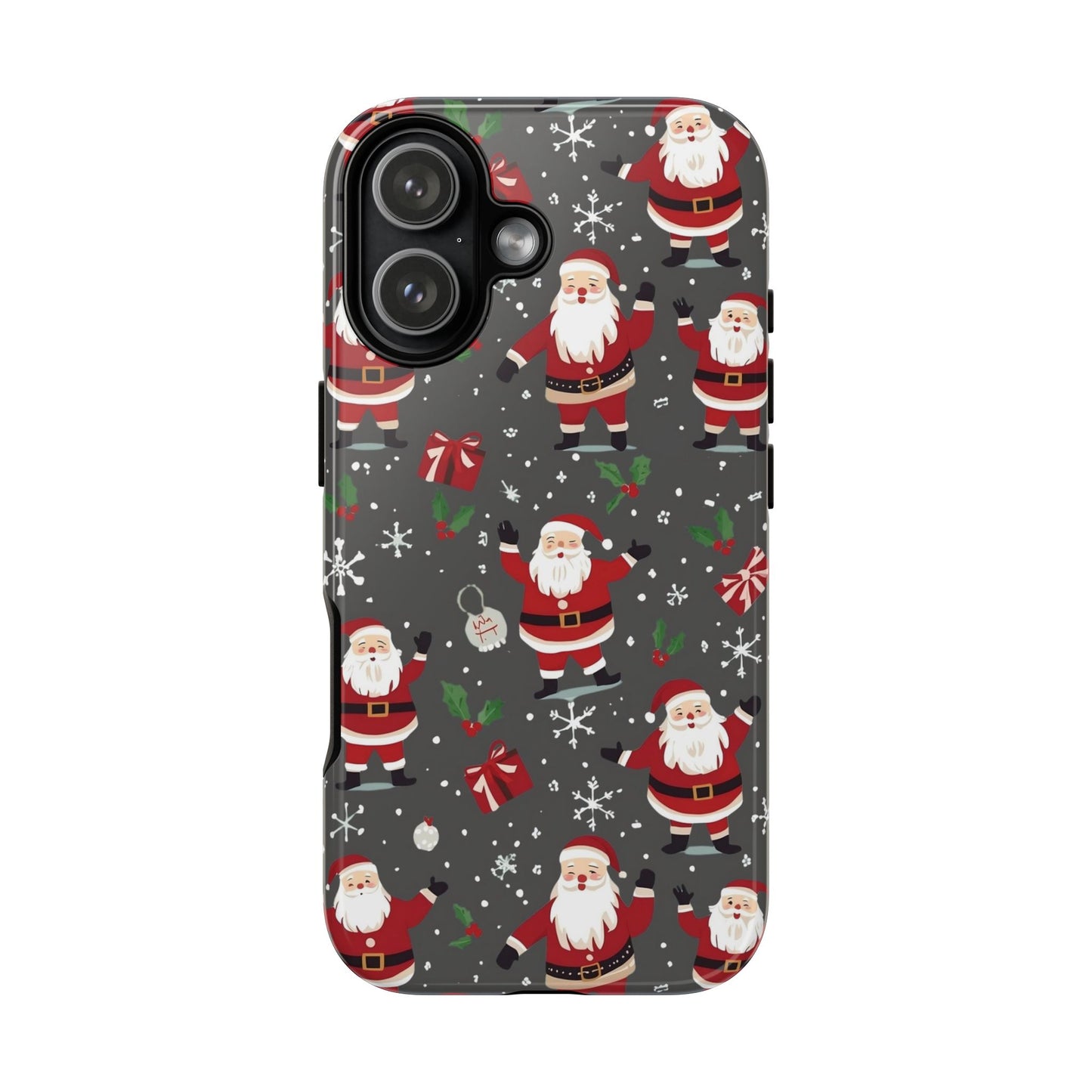 Christmas Phone Case, Festive Santa Phone Case for Iphone 17, 16, 15, 14, 13, 12, 11 & Samsung