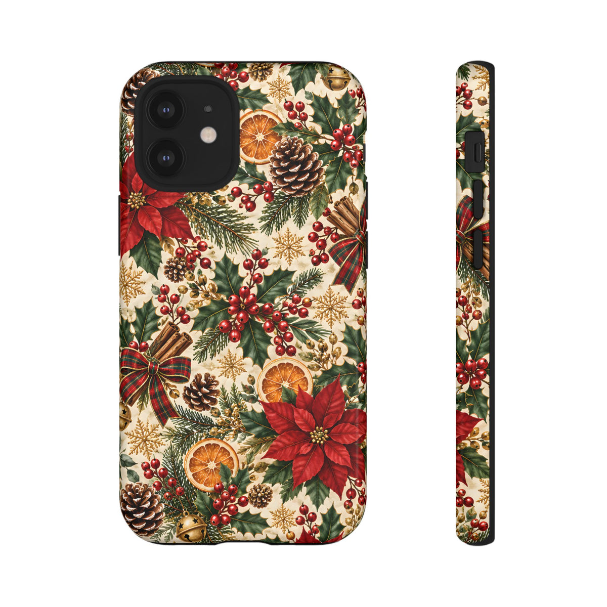 Christmas Floral Tough Phone Case