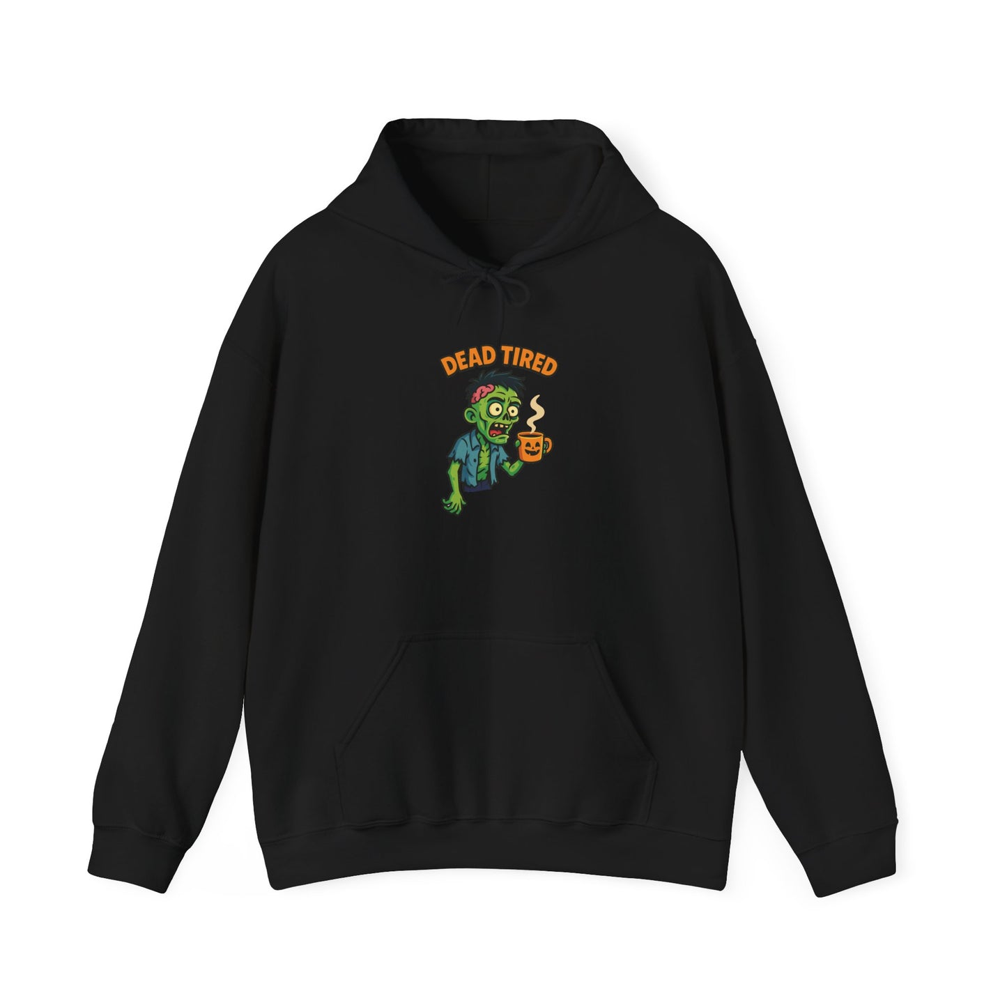 Zombie Themed Unisex Hoodie, Cozy Halloween Sweatshirt, Spooky Season Apparel