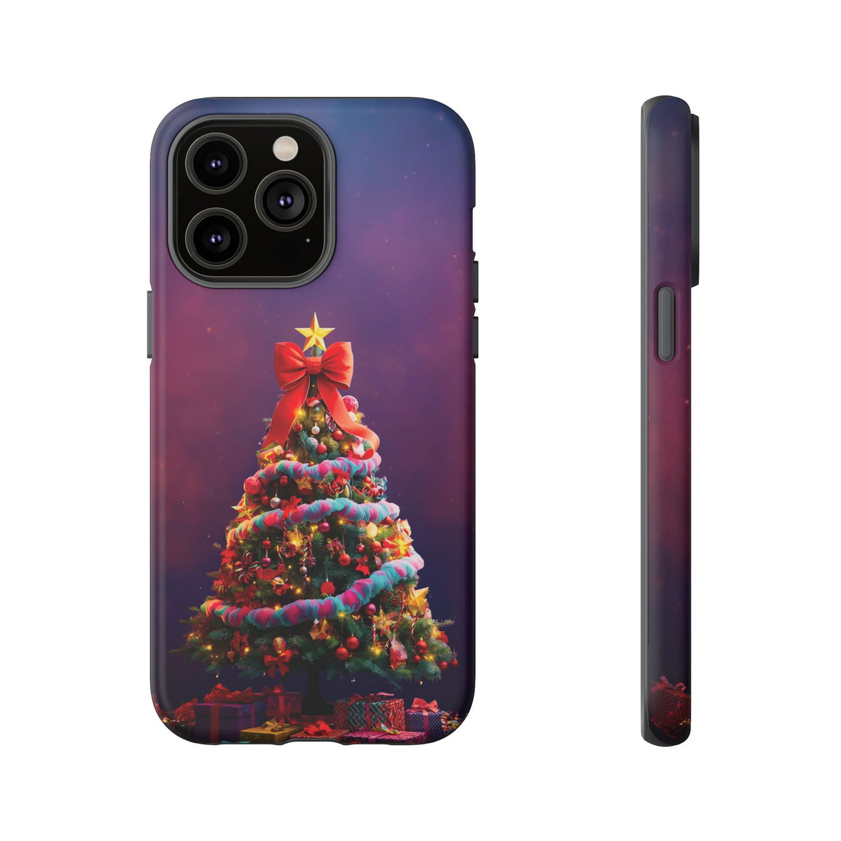 Christmas Tree Phone Case - Festive Holiday Accessory For Iphone & Samsung
