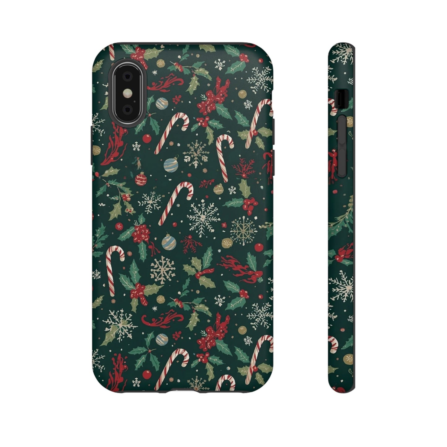 Christmas Phone Case, Festive Phone Case with Holiday Patterns for Iphone 17, 16, 15, 14, 13, 12, 11 & Samsung
