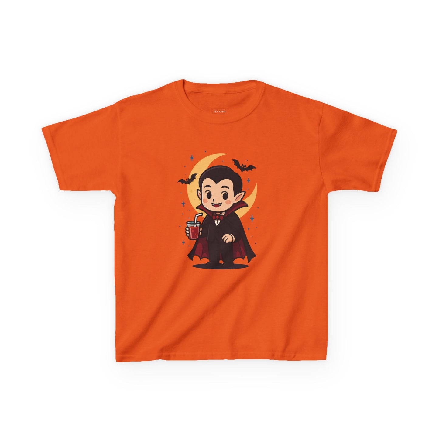 Kids Halloween T-Shirt, Cute Vampire Shirt, Halloween Costume Tee, Trick or Treat Shirt, Spooky Season Apparel
