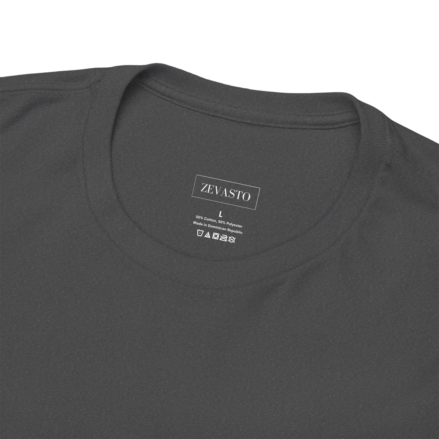 Spooked, But Still Showing Up Unisex Heavy Cotton Tee | Halloween, Funny T-Shirt