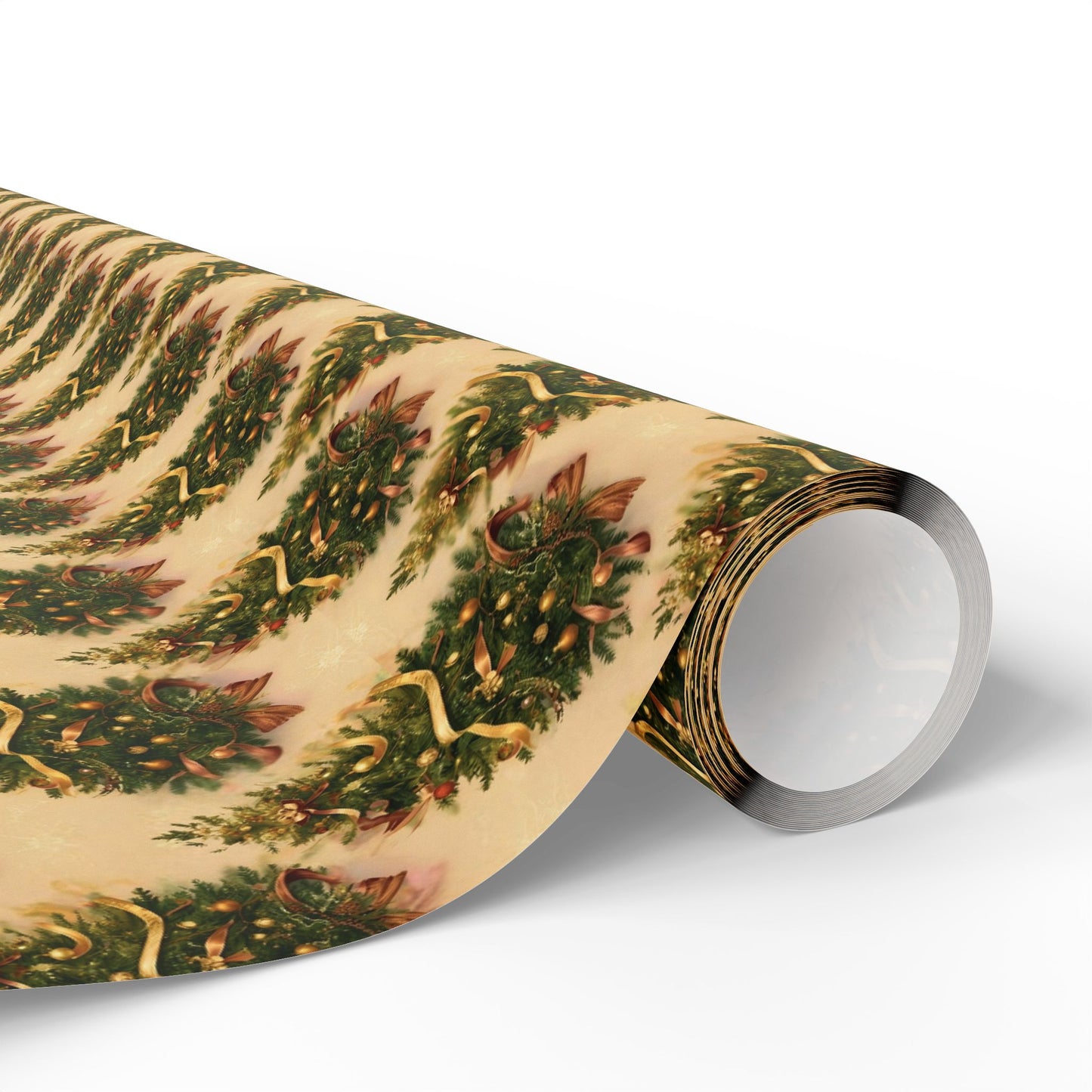 Christmas Gift Wrap Paper, Festive Wrapping Paper Rolls for Holidays & Celebrations