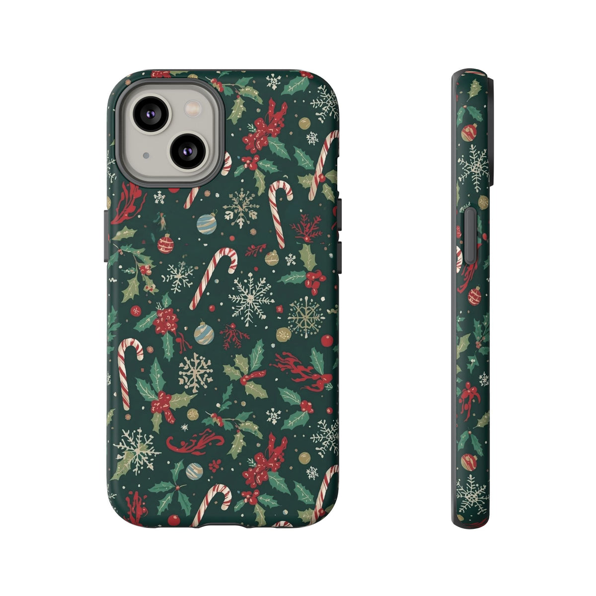 Christmas Phone Case, Festive Phone Case with Holiday Patterns for Iphone & Samsung