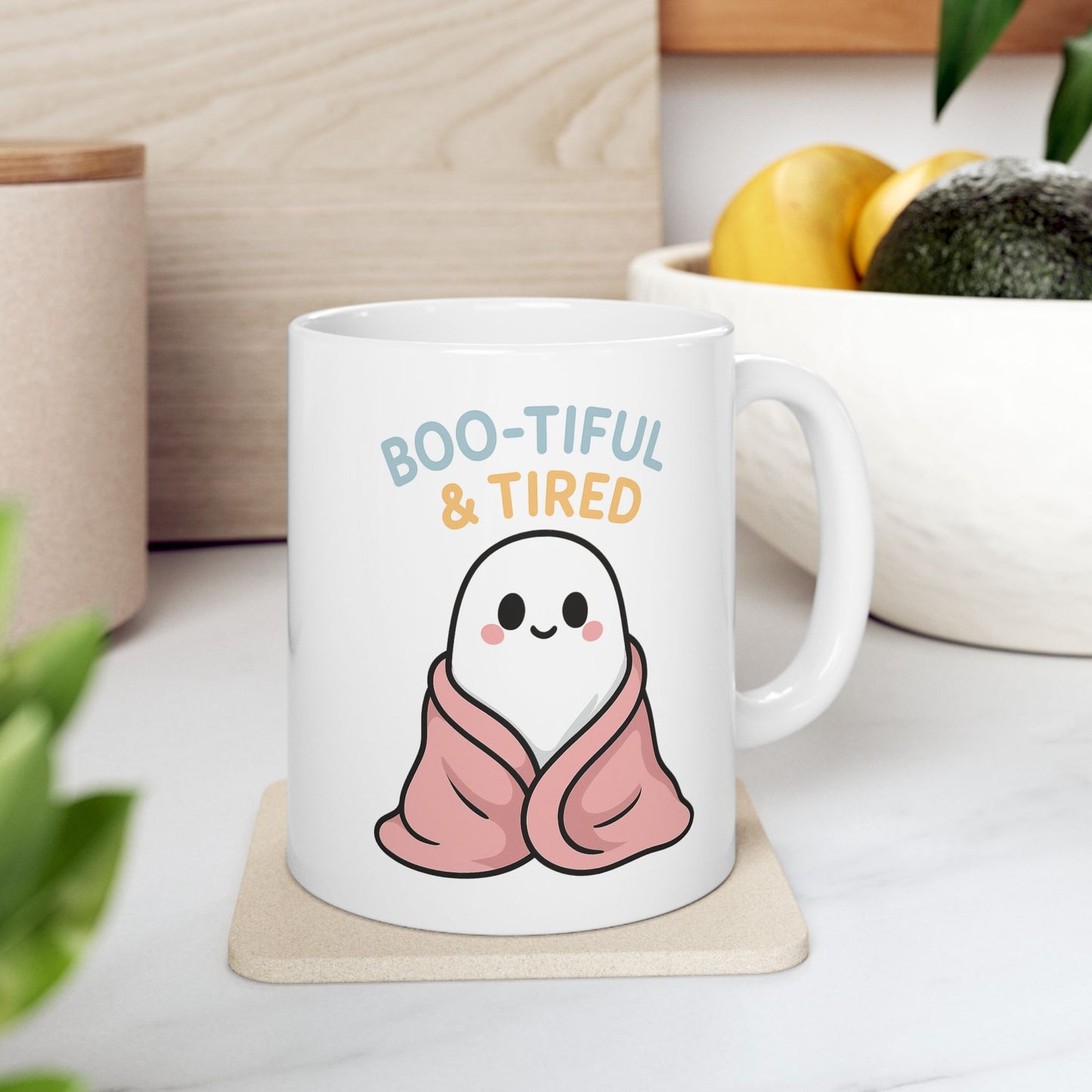 High-Quality Ceramic Mug, Halloween Concept
