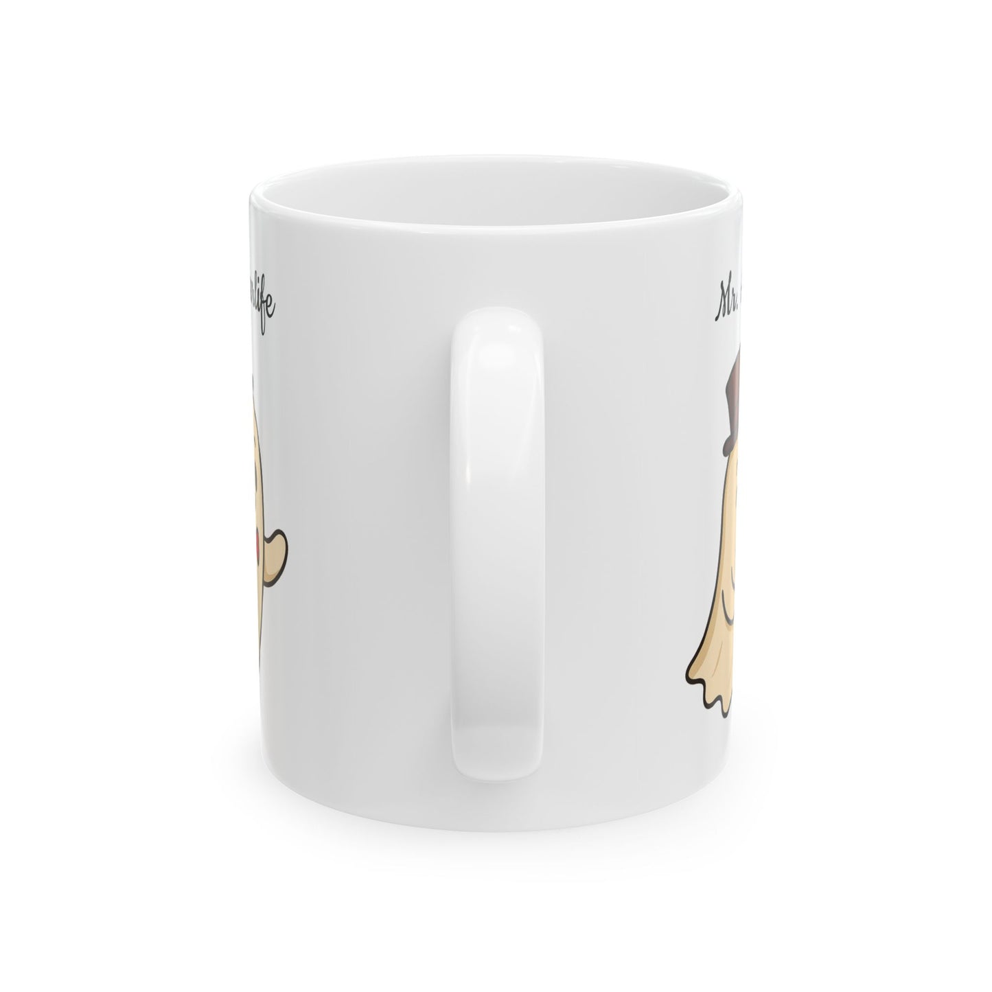 Halloween Ceramic Mug, Mr. Afterlife - Halloween Themed Coffee Cup, Wedding Gift