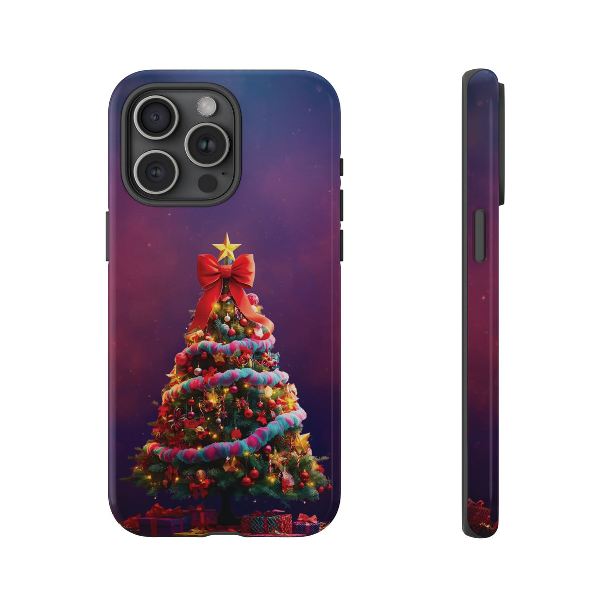 Christmas Tree Phone Case - Festive Holiday Accessory For Iphone & Samsung