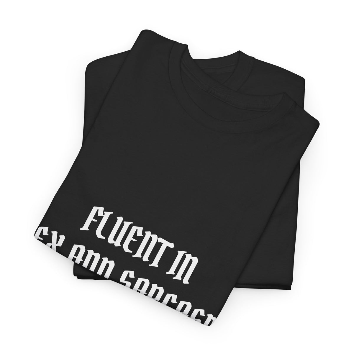Fluent in Hex and Sarcasm Unisex Heavy Cotton Tee, Perfect for Geeky Humor Lovers, Halloween Apparel