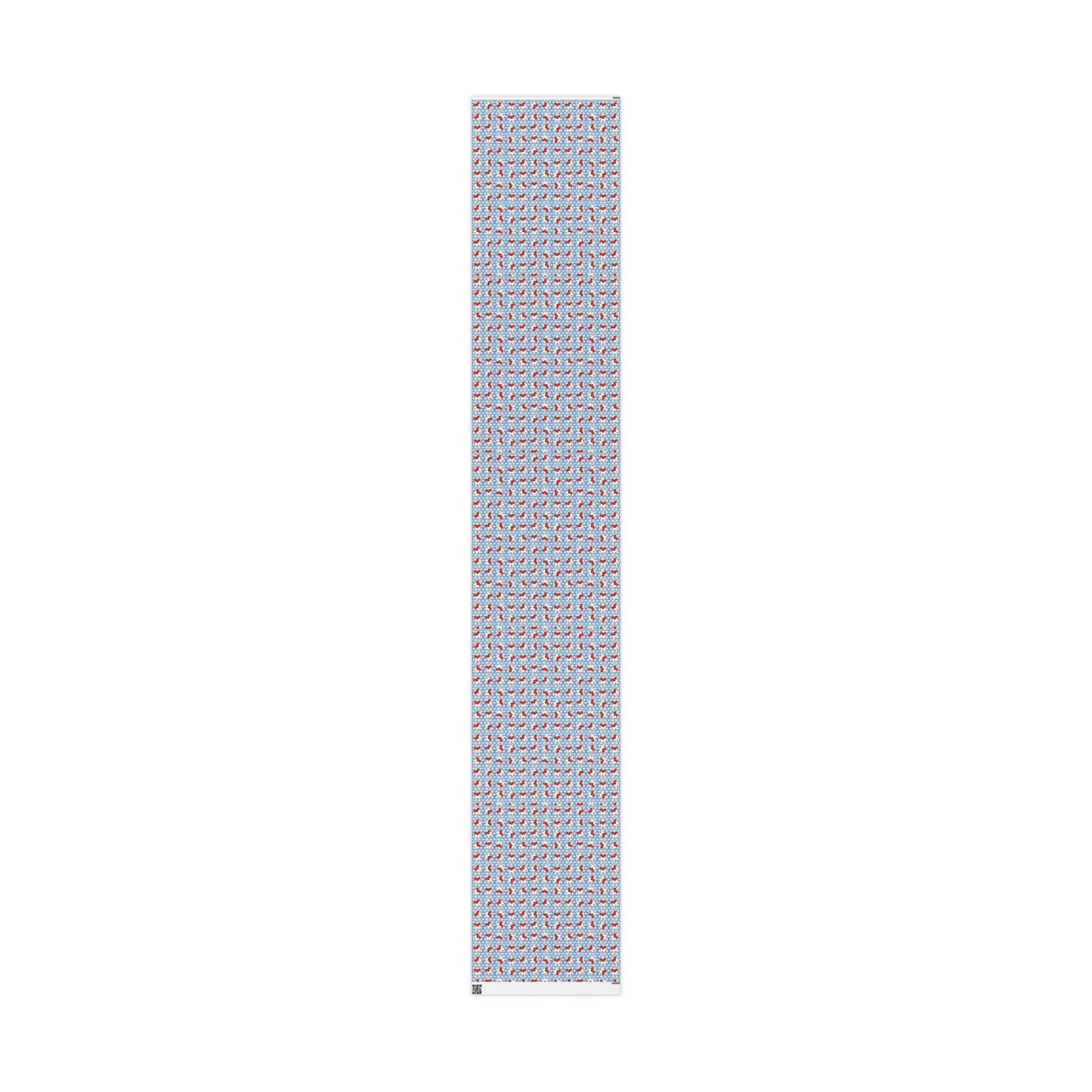 Valentine's Day Wrapping Paper — Cute Polar Bear Holding Heart Pattern (Valentine’s/Gift Wrap)