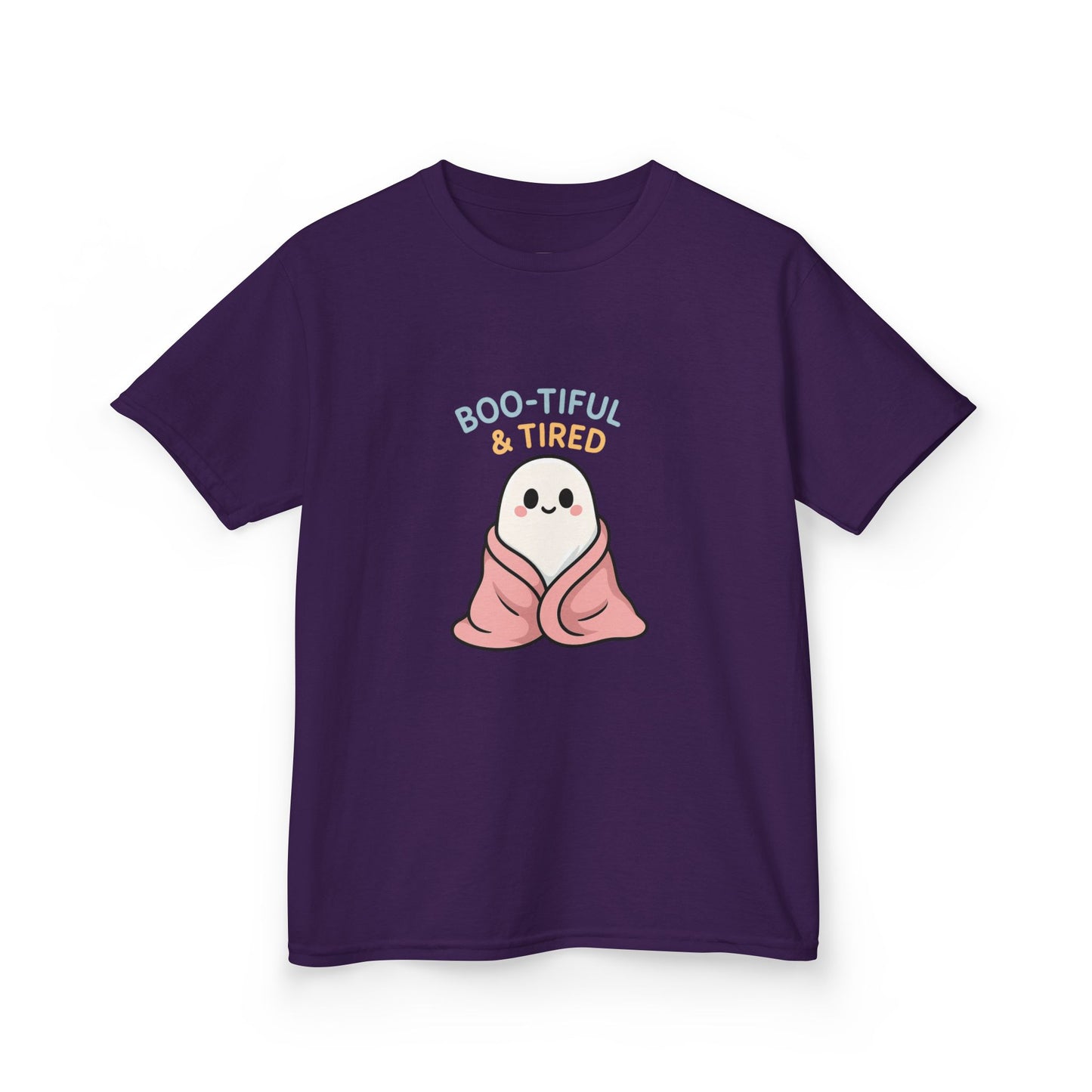 Boo-Tiful & Tired Kids T-Shirt, Halloween Style