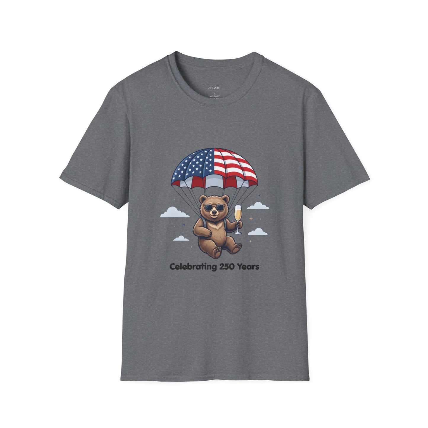 Patriotic Bear 'Celebrating 250 Years' T-Shirt
