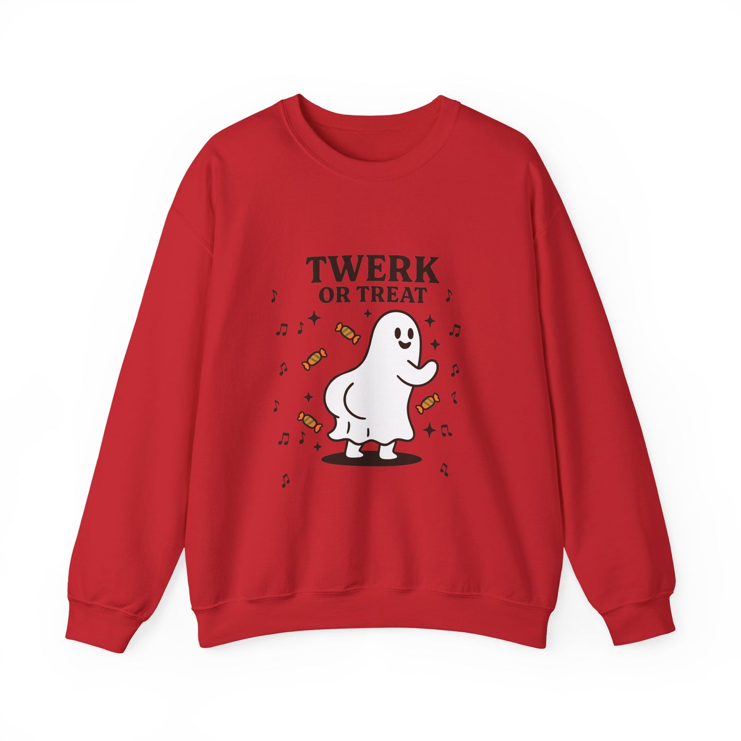 Halloween Twerk Sweatshirt, Unisex Sweatshirt, Funny Ghost Crewneck, Spooky Season Apparel, Halloween Gift, Fall Fashion