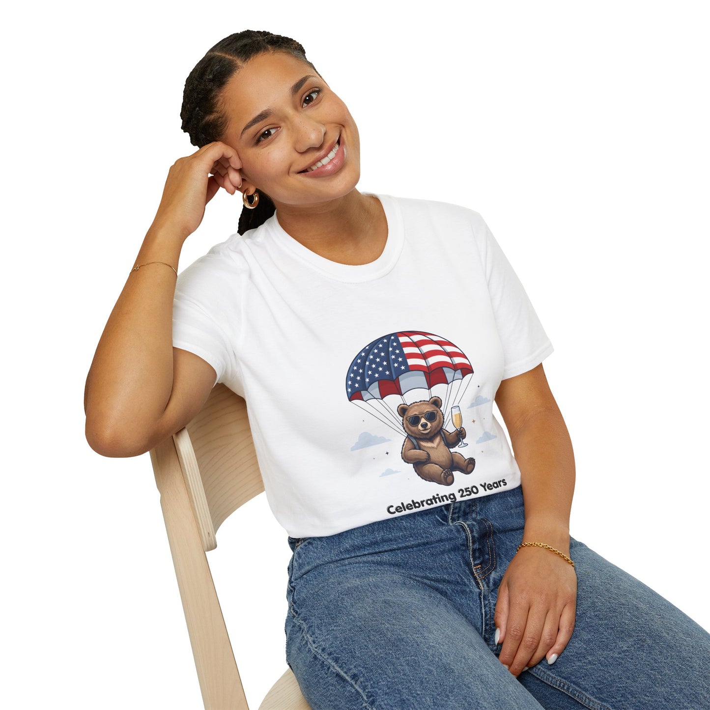 Patriotic Bear 'Celebrating 250 Years' T-Shirt
