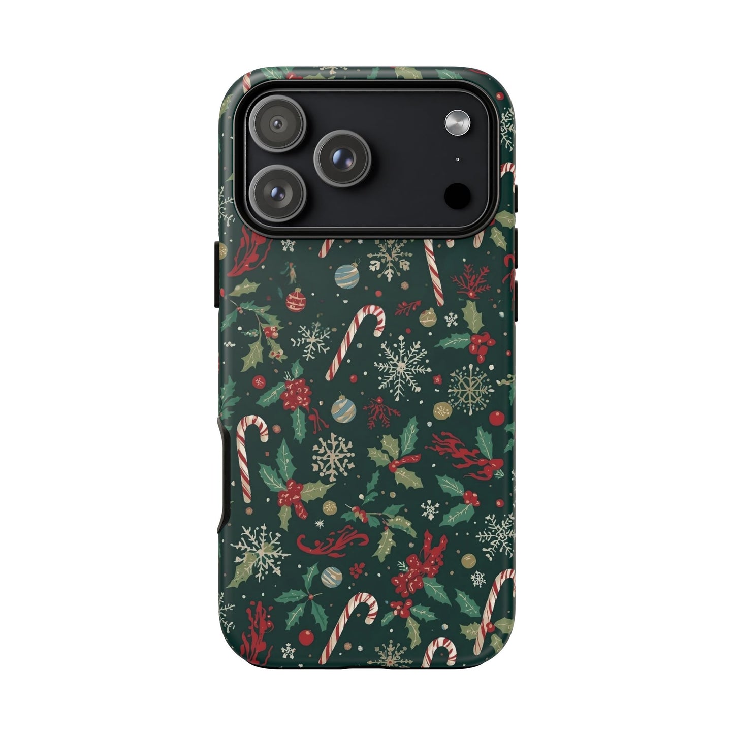 Christmas Phone Case, Festive Phone Case with Holiday Patterns for Iphone 17, 16, 15, 14, 13, 12, 11 & Samsung