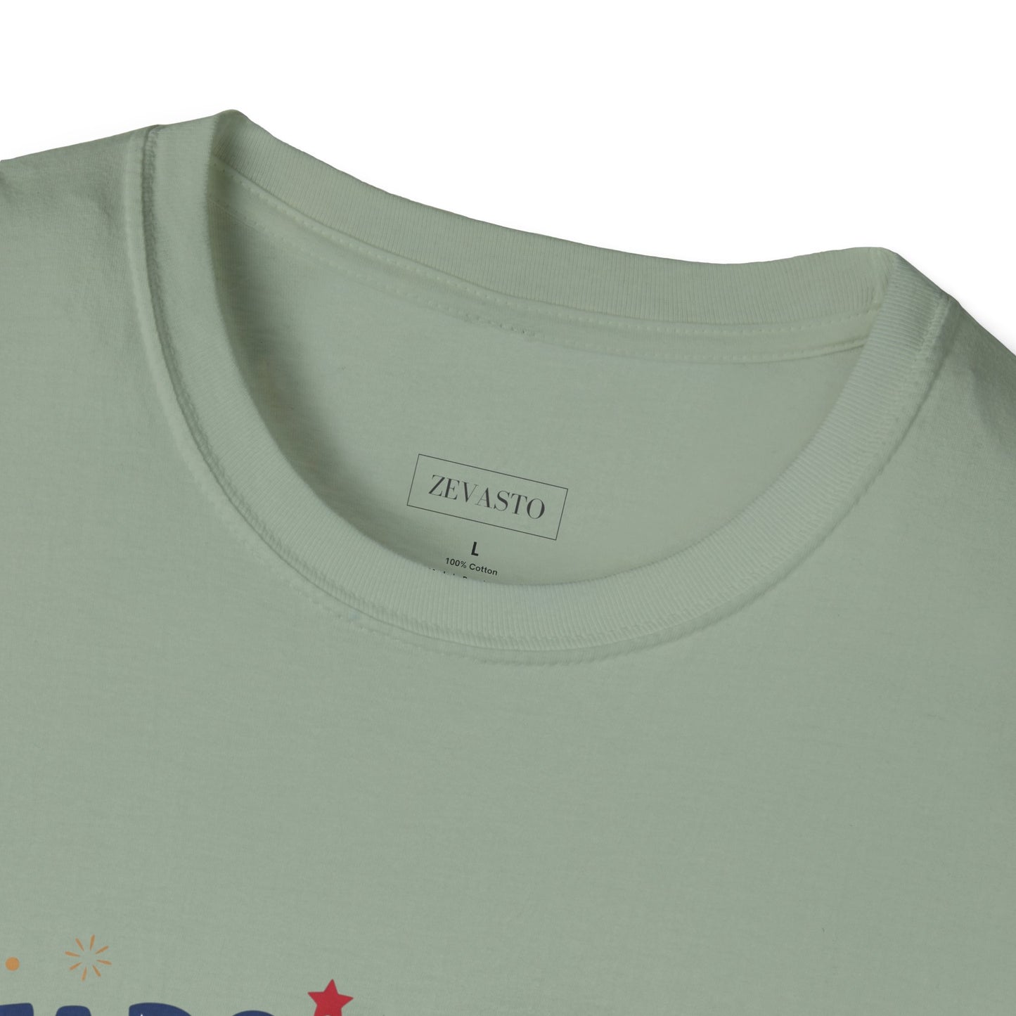 Stars, Stripes & Snacks T-Shirt — 4th of July Patriotic Dessert Tee