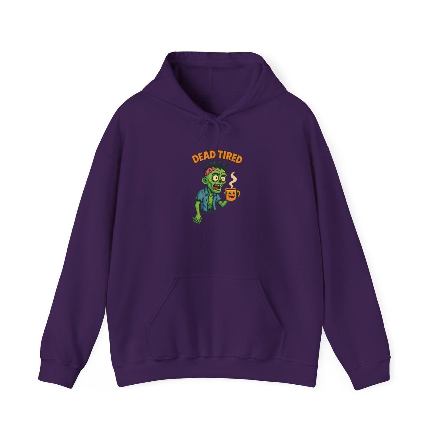 Zombie Themed Unisex Hoodie, Cozy Halloween Sweatshirt, Spooky Season Apparel