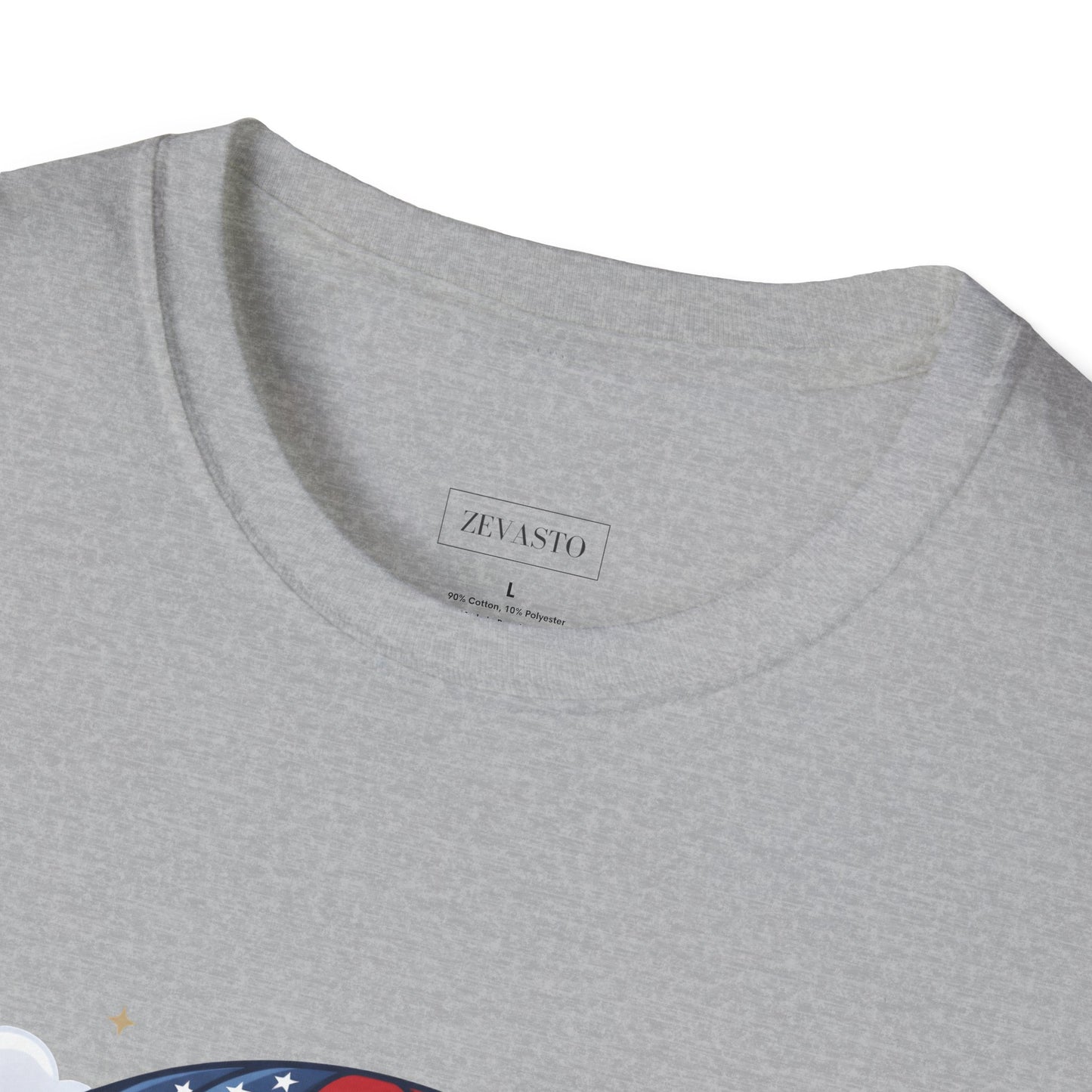 Patriotic French Bulldog T-Shirt — "Celebrating 250 Years" Parachute Design