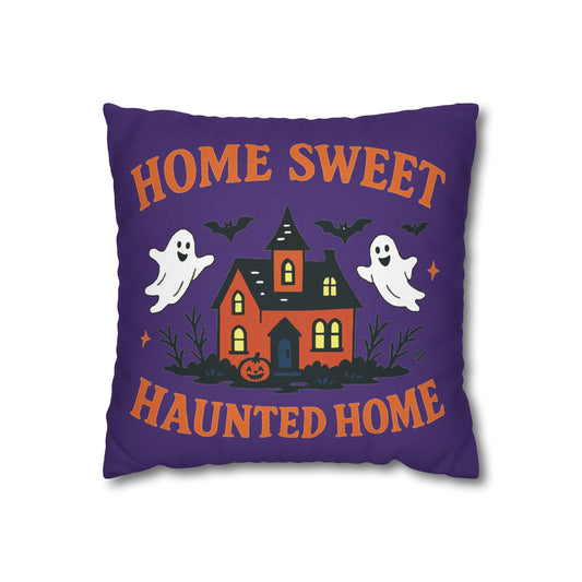 Halloween Cozy Pillowcase, Ghost-Themed Home Decor
