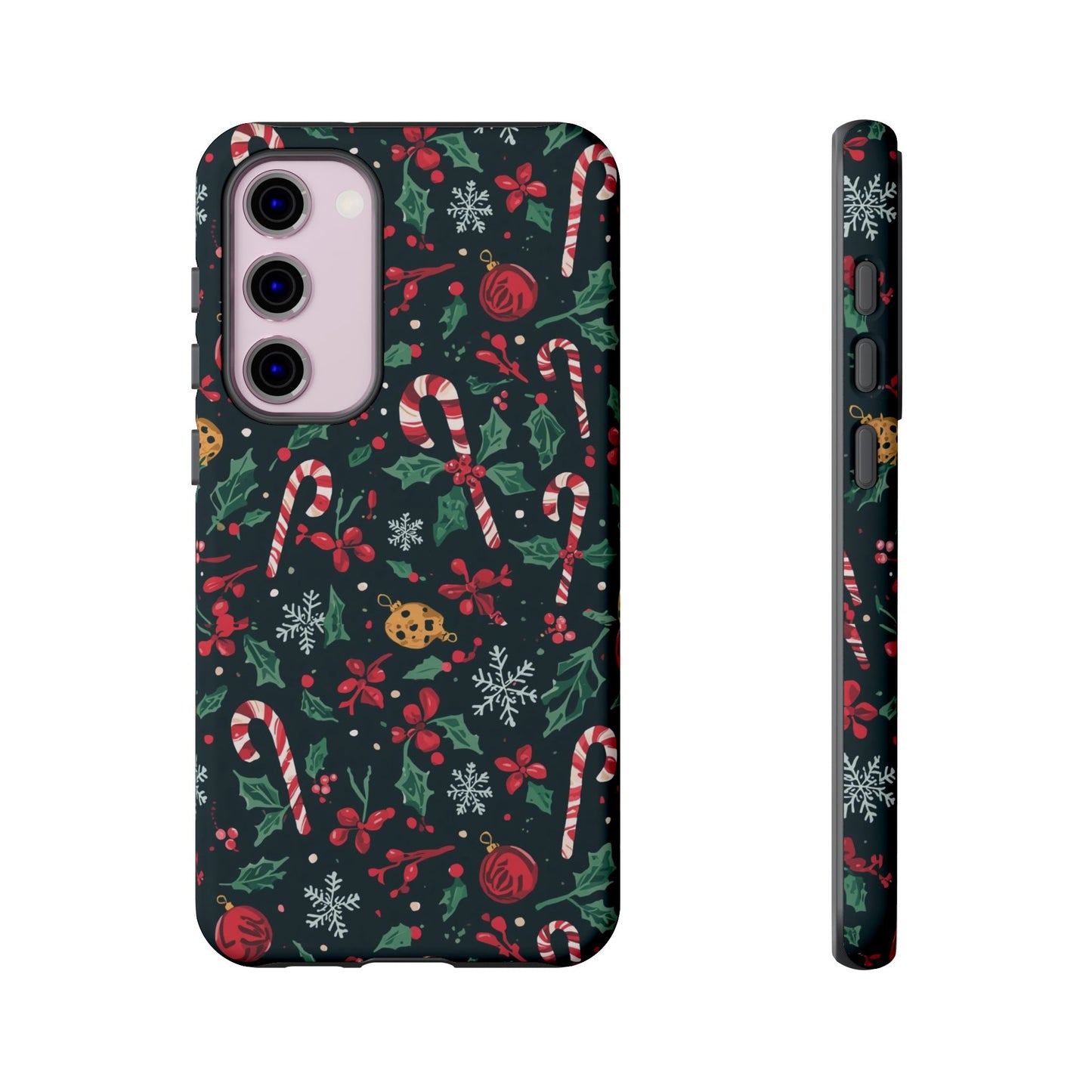 Christmas Themed Phone Case, Festive Phone Case for Iphone 17, 16, 15, 14, 13 & Samsung